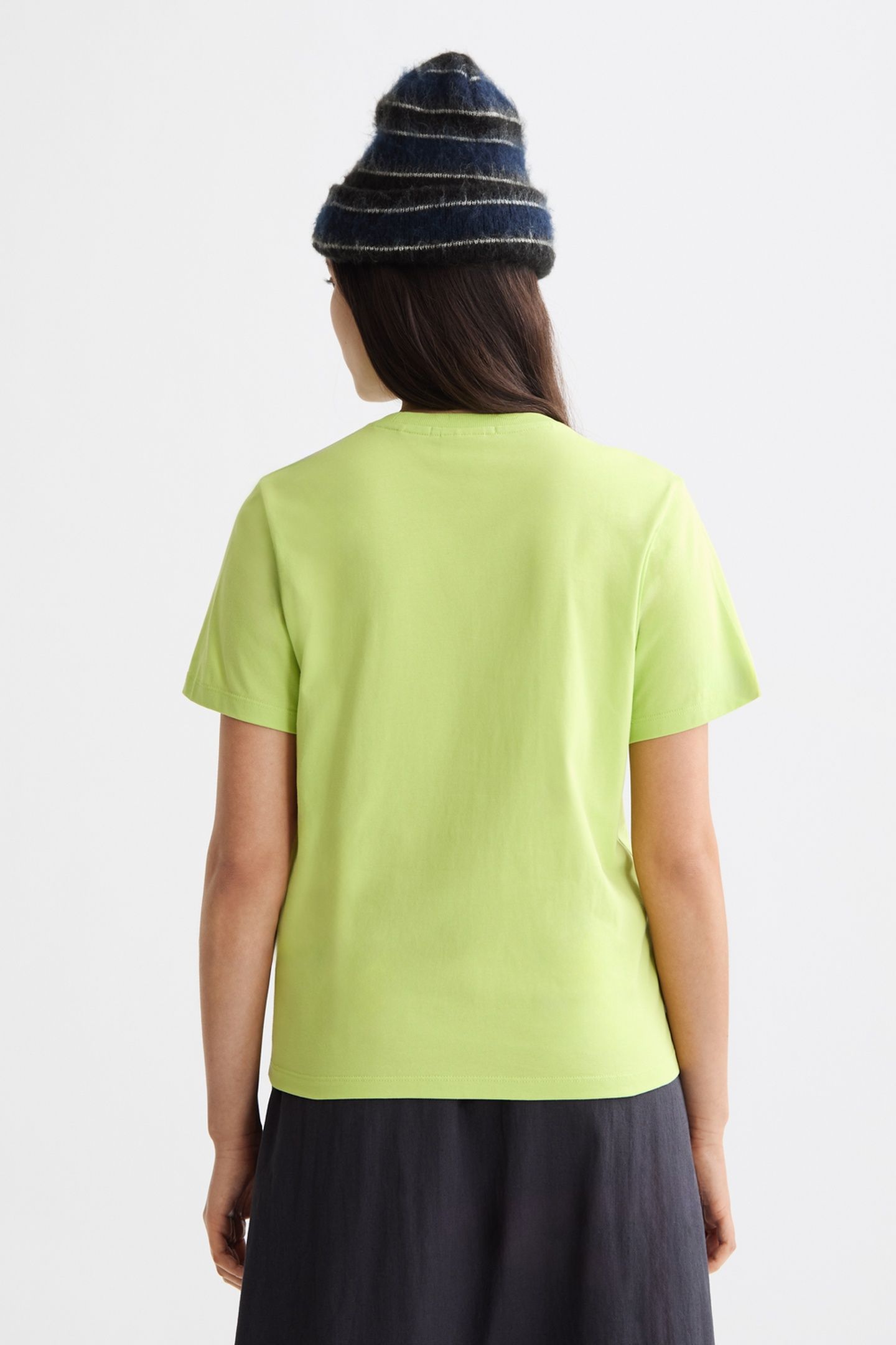 REGULAR FIT T-SHIRT WITH CHEST ARTWORK GREEN GLOW 2