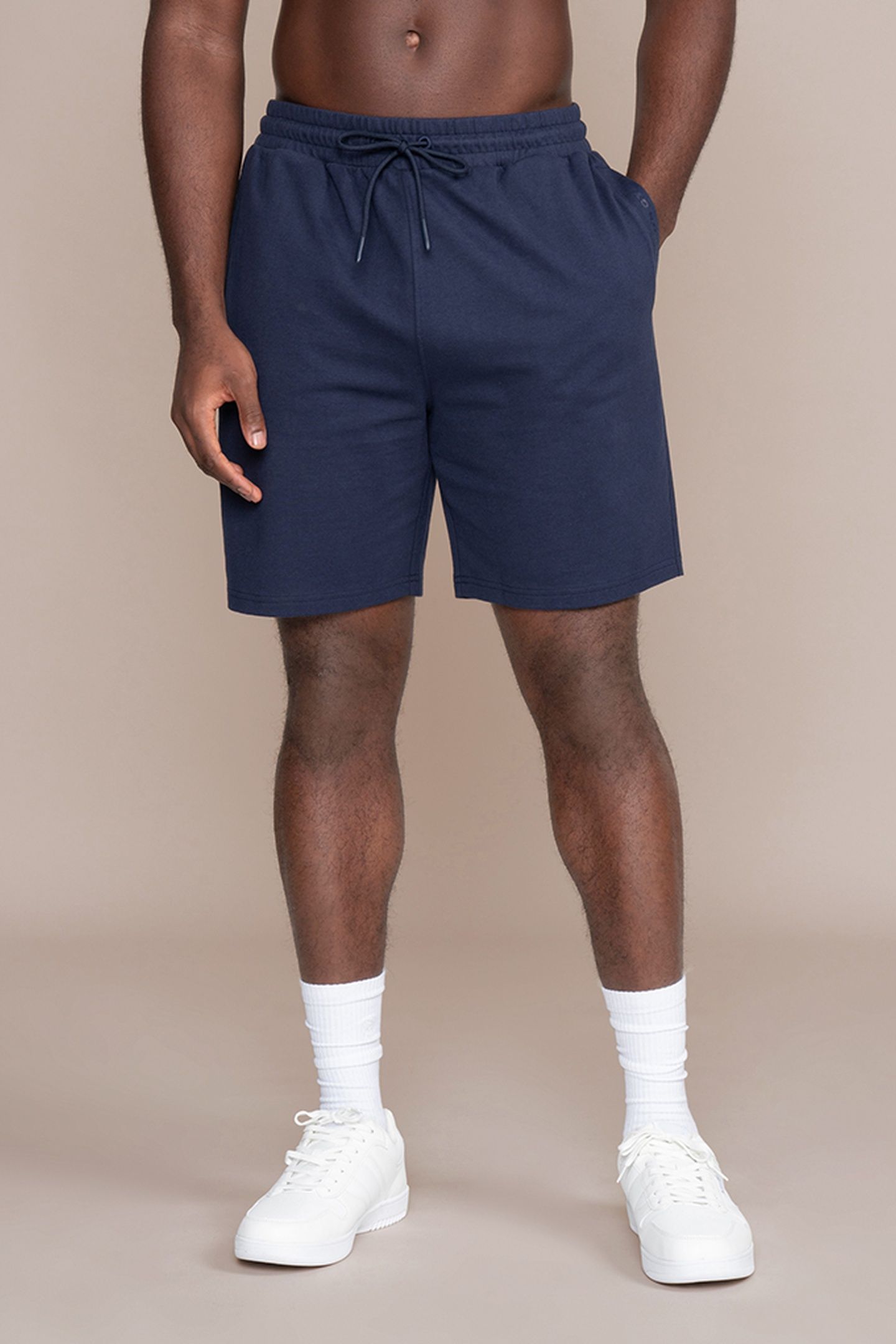 SWEAT SHORTS NAVY 2