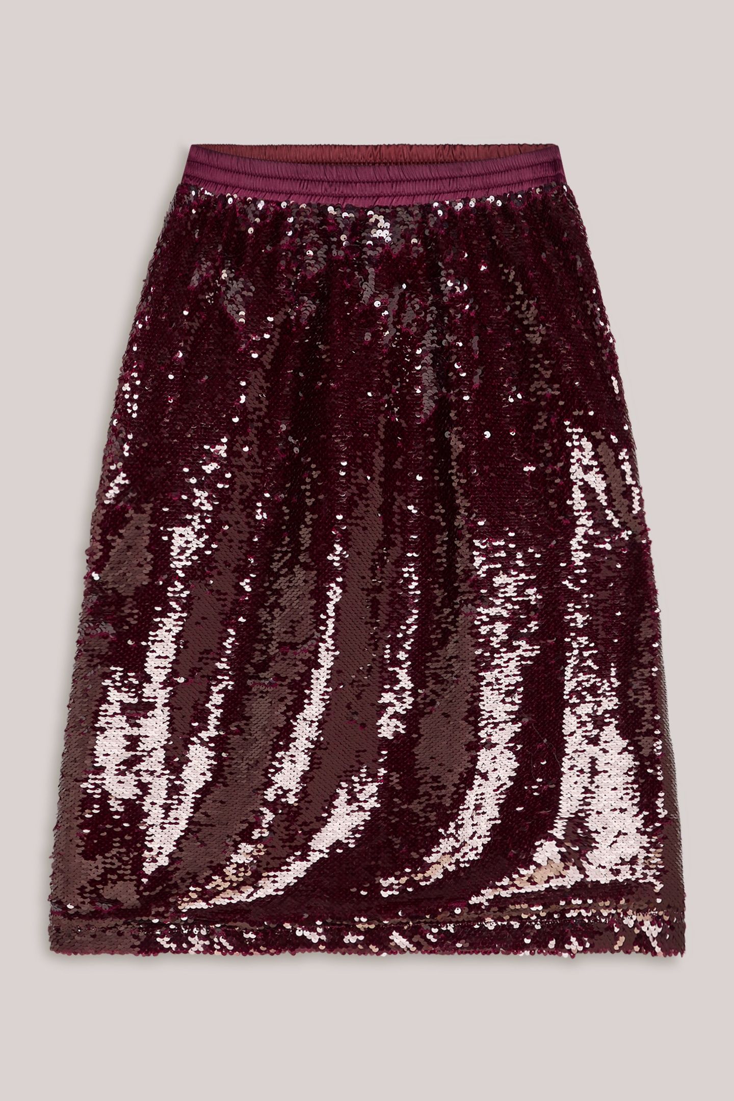 SKIRT SEQUINS REDS 3