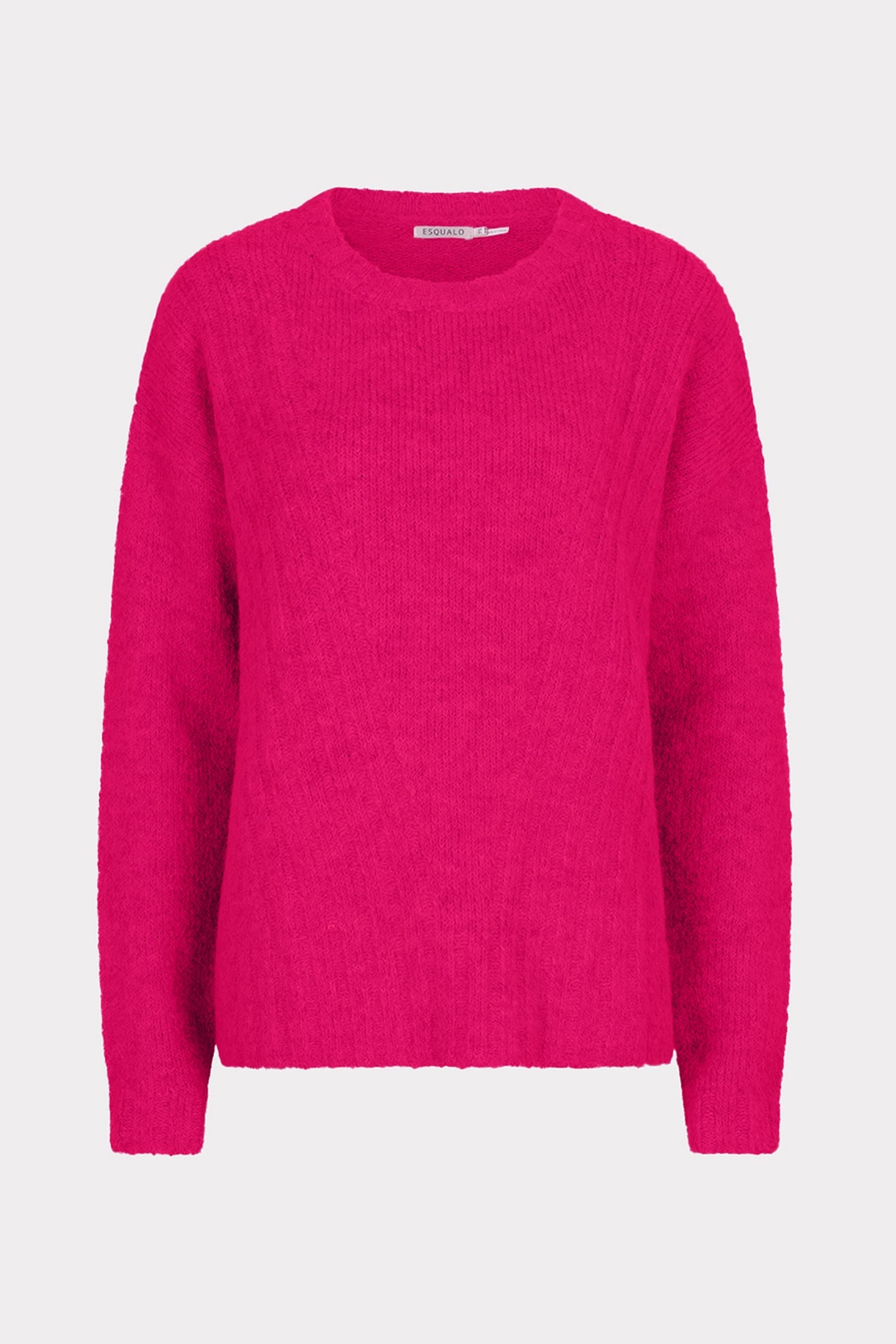 SWEATER DIAGONAL LINES FRAMBOISE 3