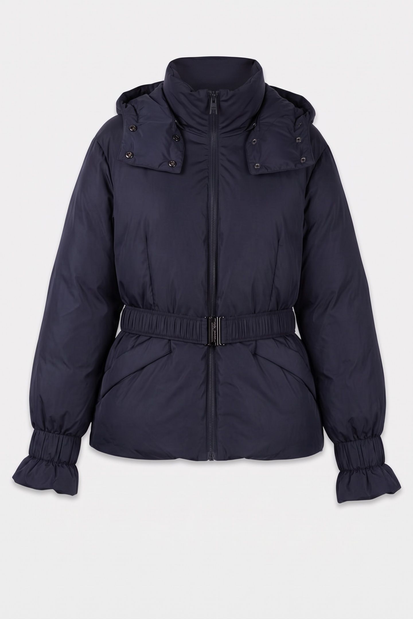 RESPONSIBLE DOWN QUILTED JACKET WITH HOOD NAVY 3