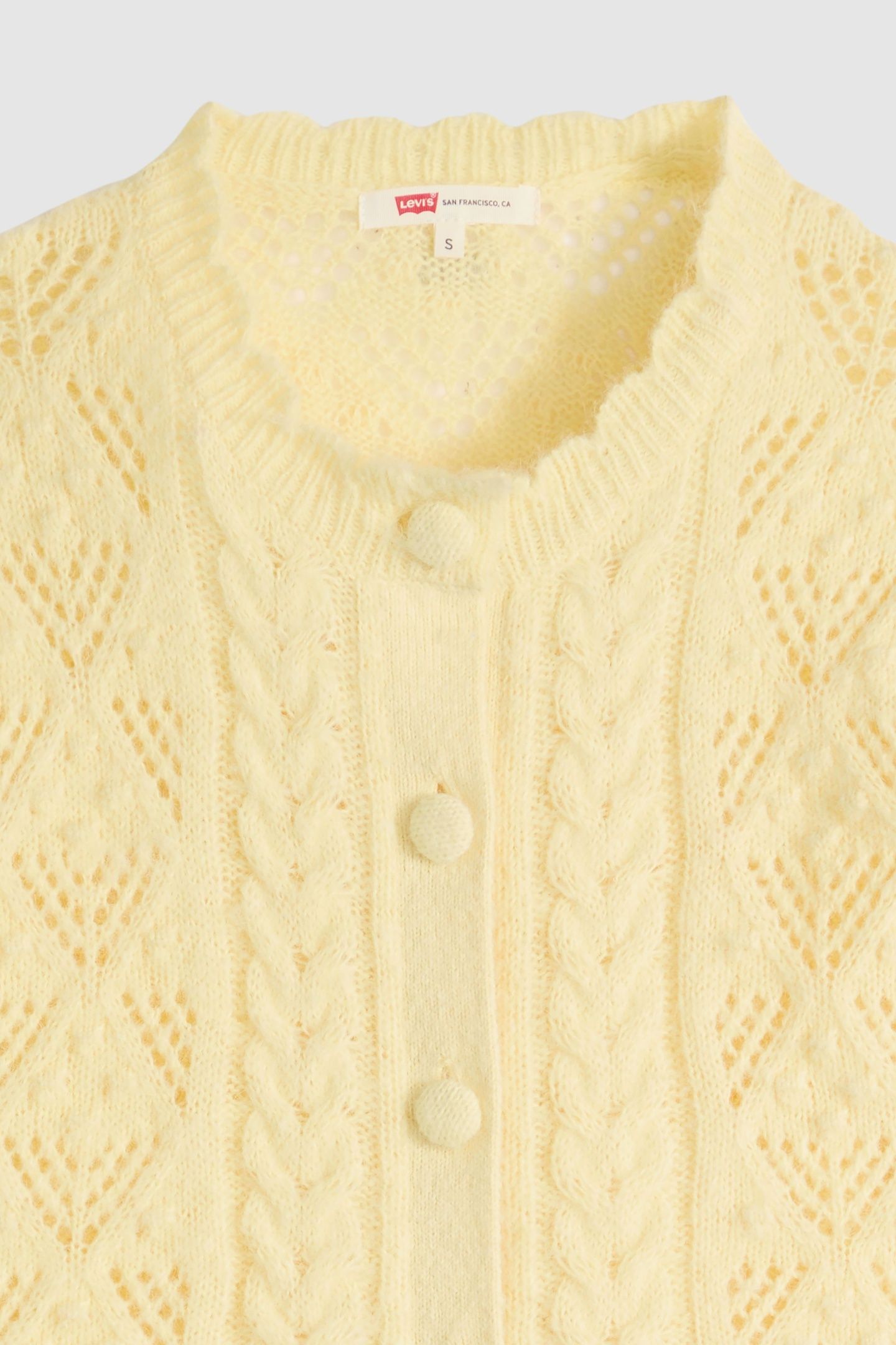 PAULINE POINTELLE SHORT SLEEVE CARDIGAN 6
