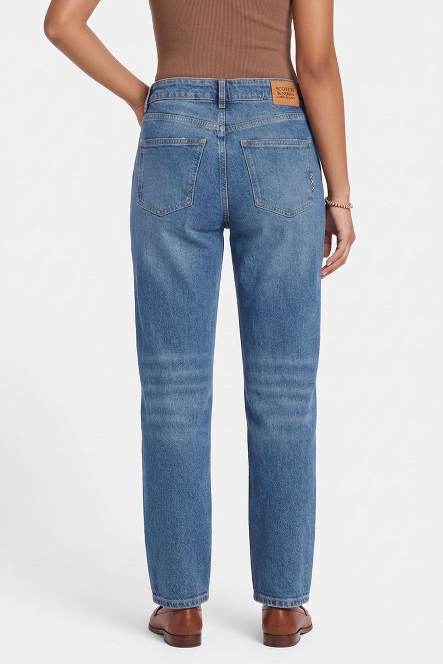 CORE THE SKY STRAIGHT JEANS - BLUE DREAM NAVY 2