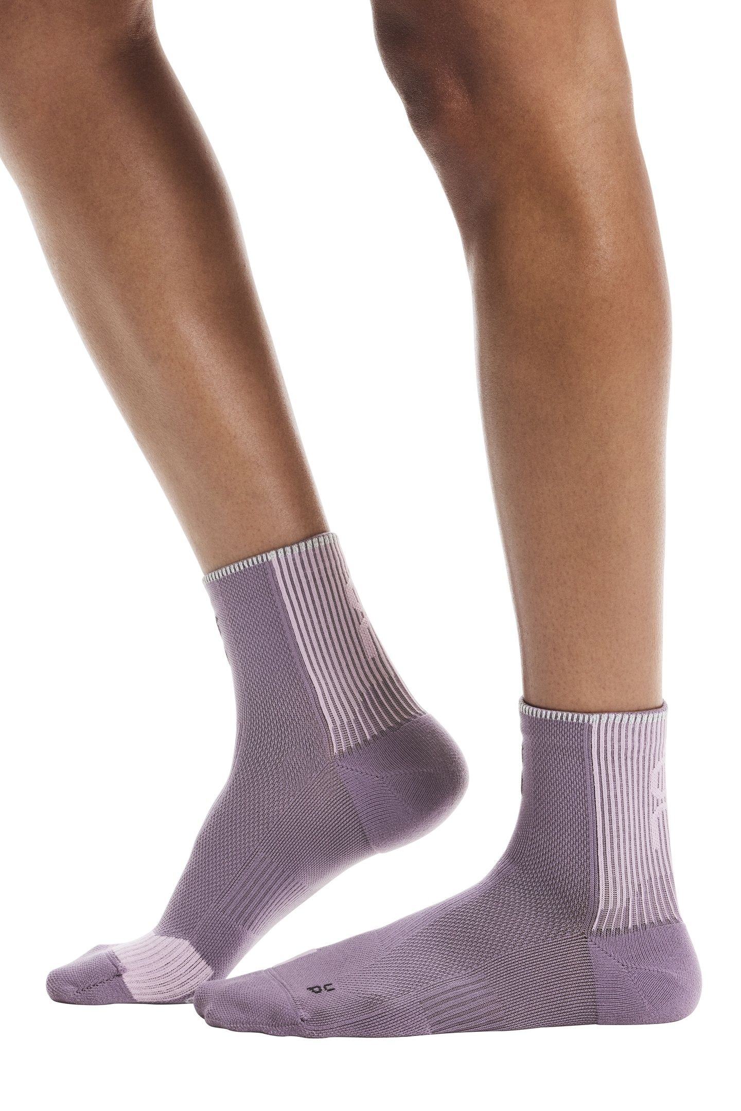 PERFORMANCE RUN SOCK MID 1 UNISEX DEWBERRY | SAKURA 2