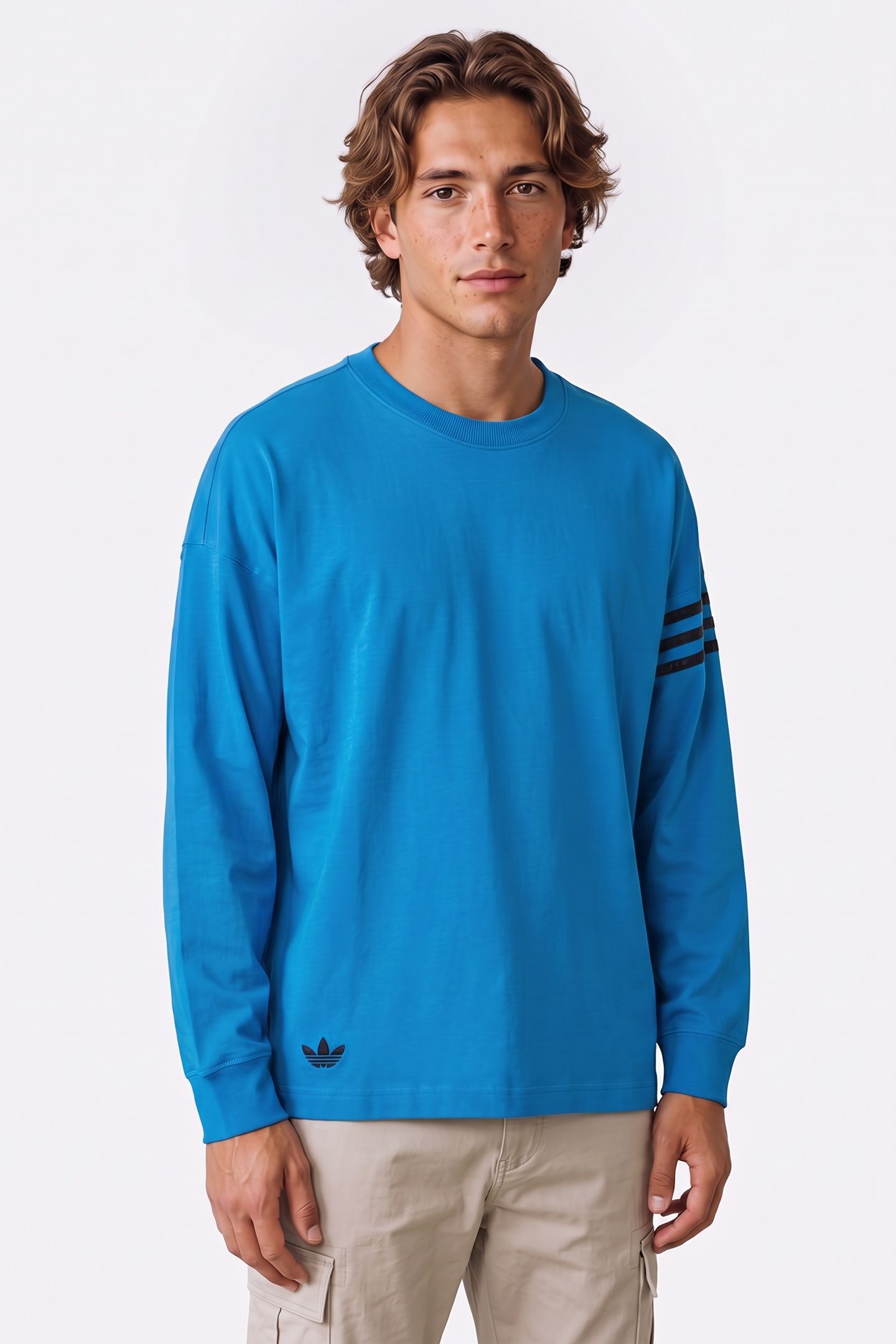 UNISEX NEUCLASSIC LS BRIGHT BLUE 1