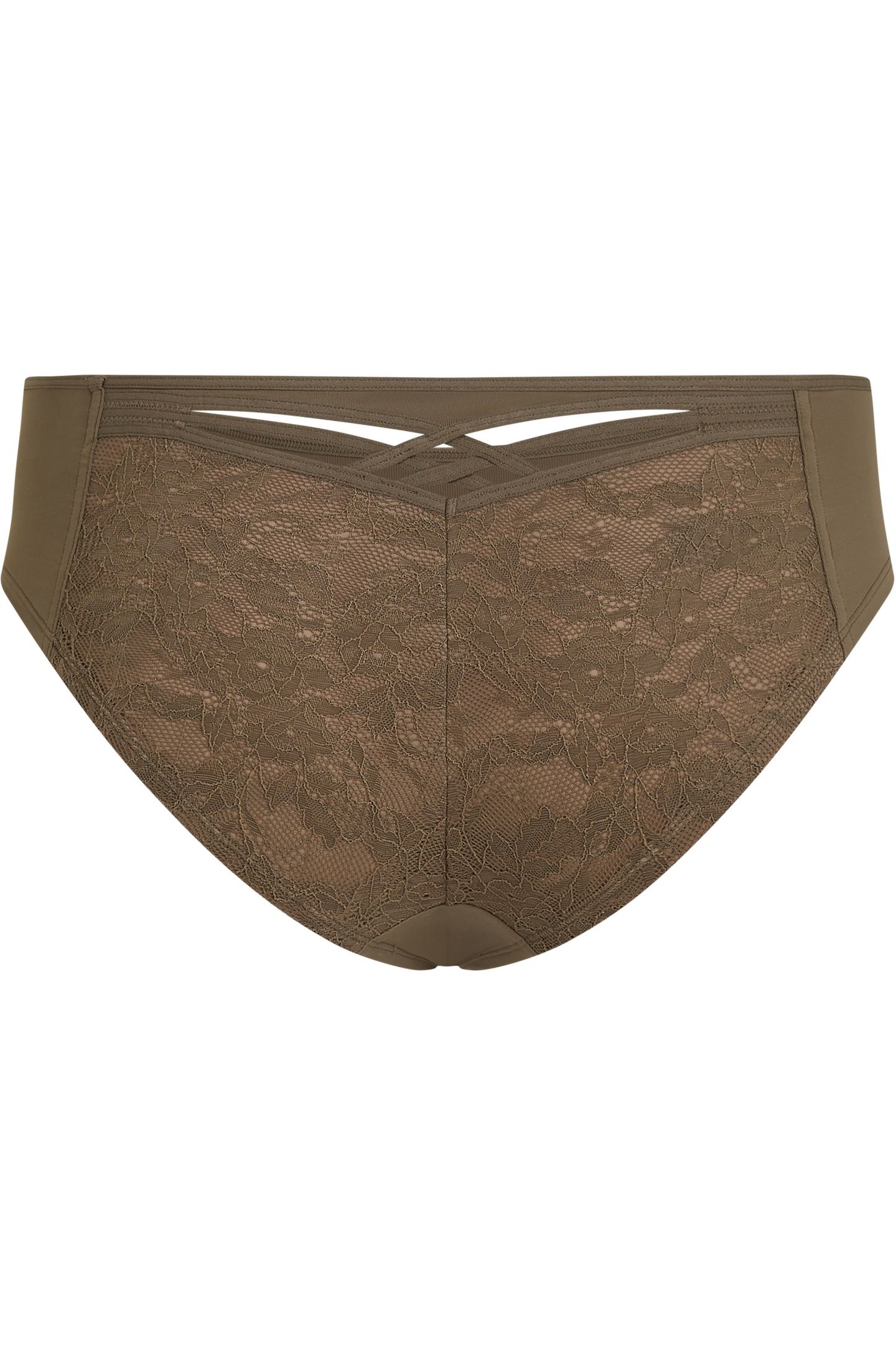 DAME DE PARIS CAPPUCINO BROWN BRAZILIAN BRIEFS 4