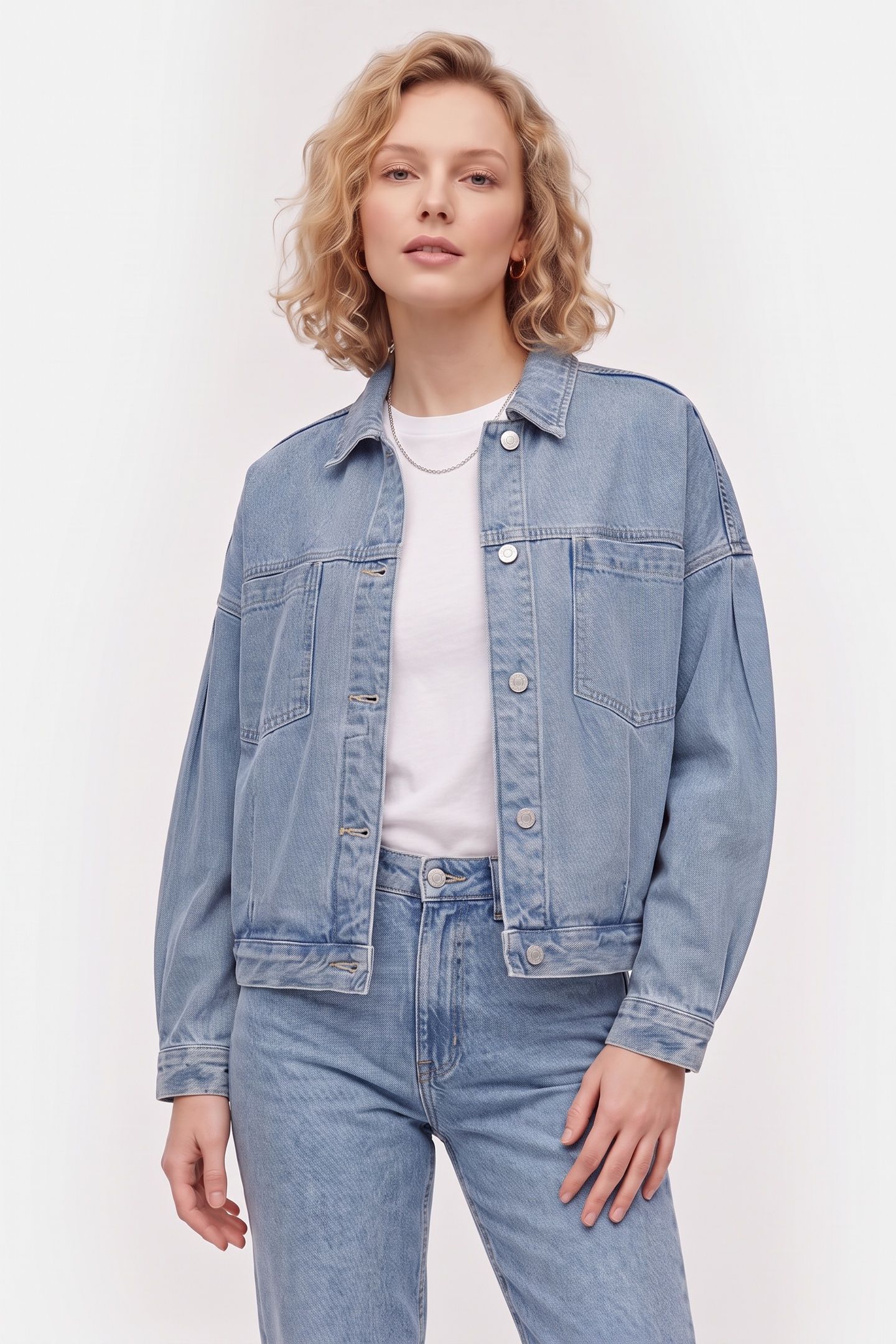 SASHA DNM JACKET WISPERING BLUE 2
