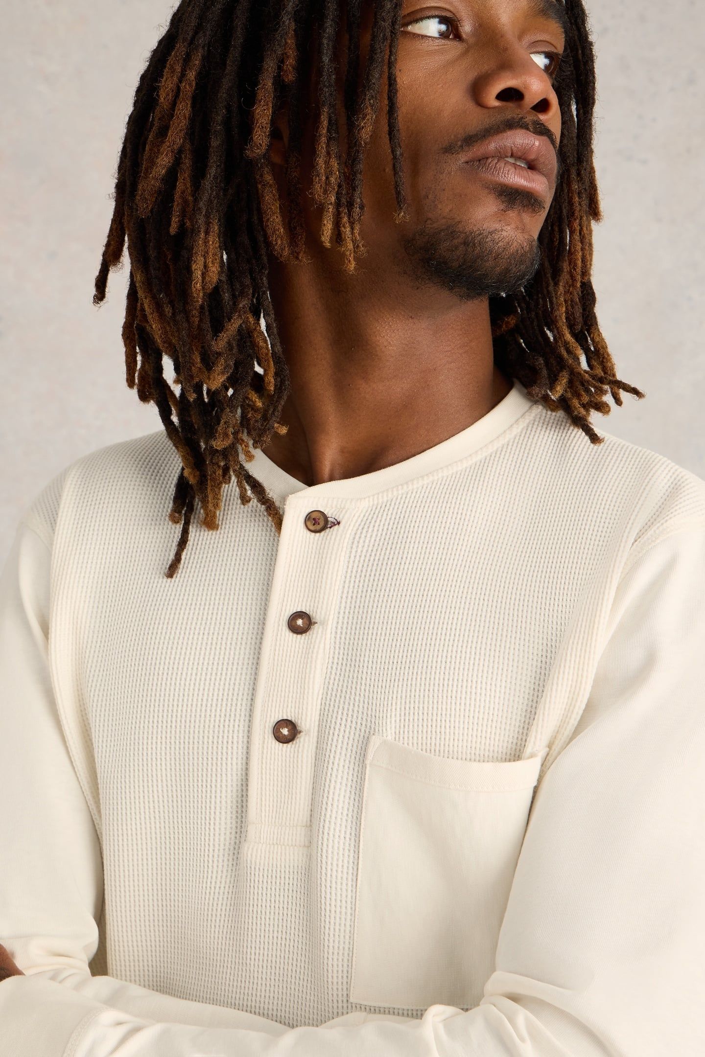 ANDOVER LS HENLEY NAT WHITE 4