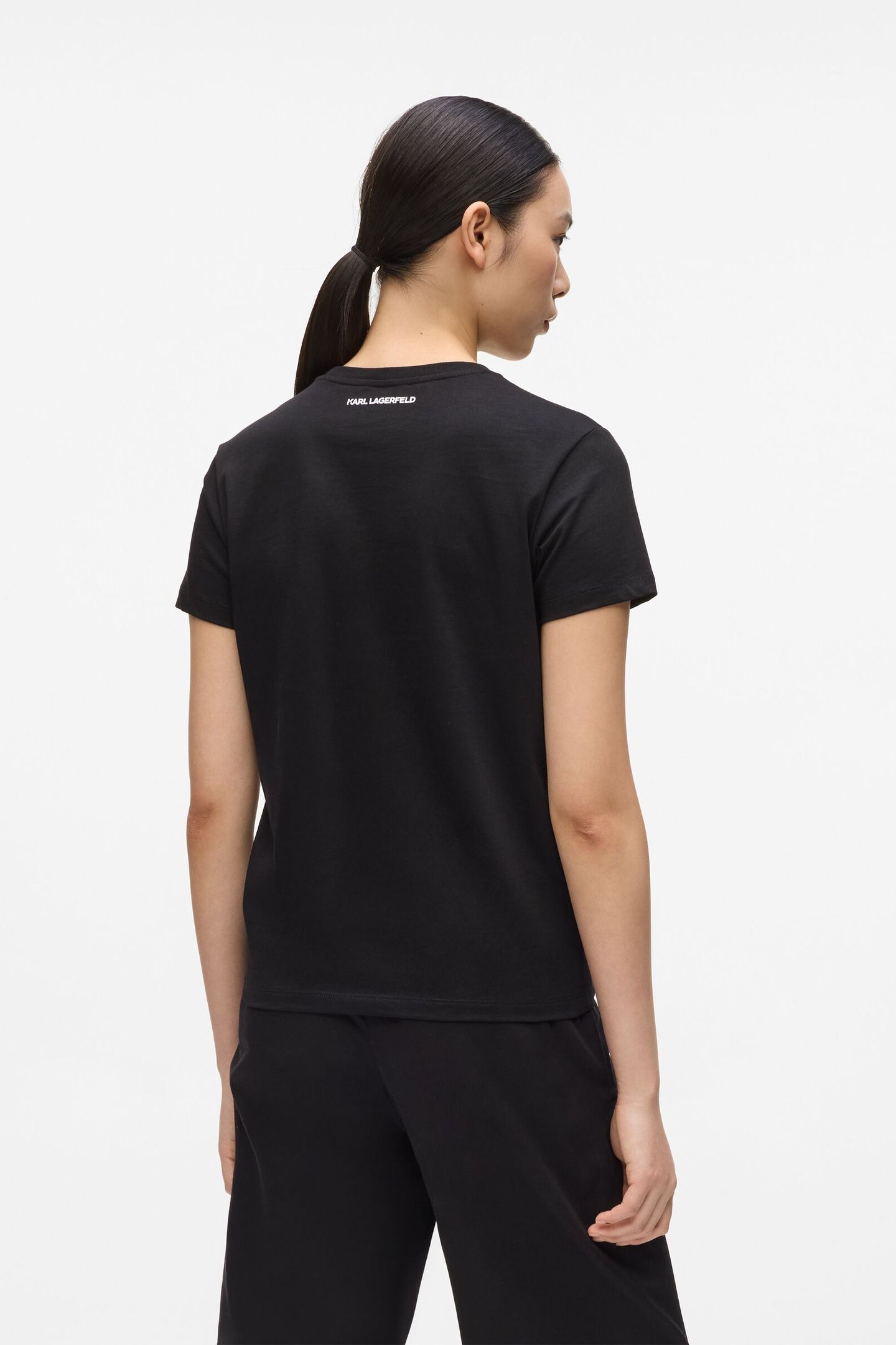 RSG GLITTER PETITE T-SHIRT BLACK 2