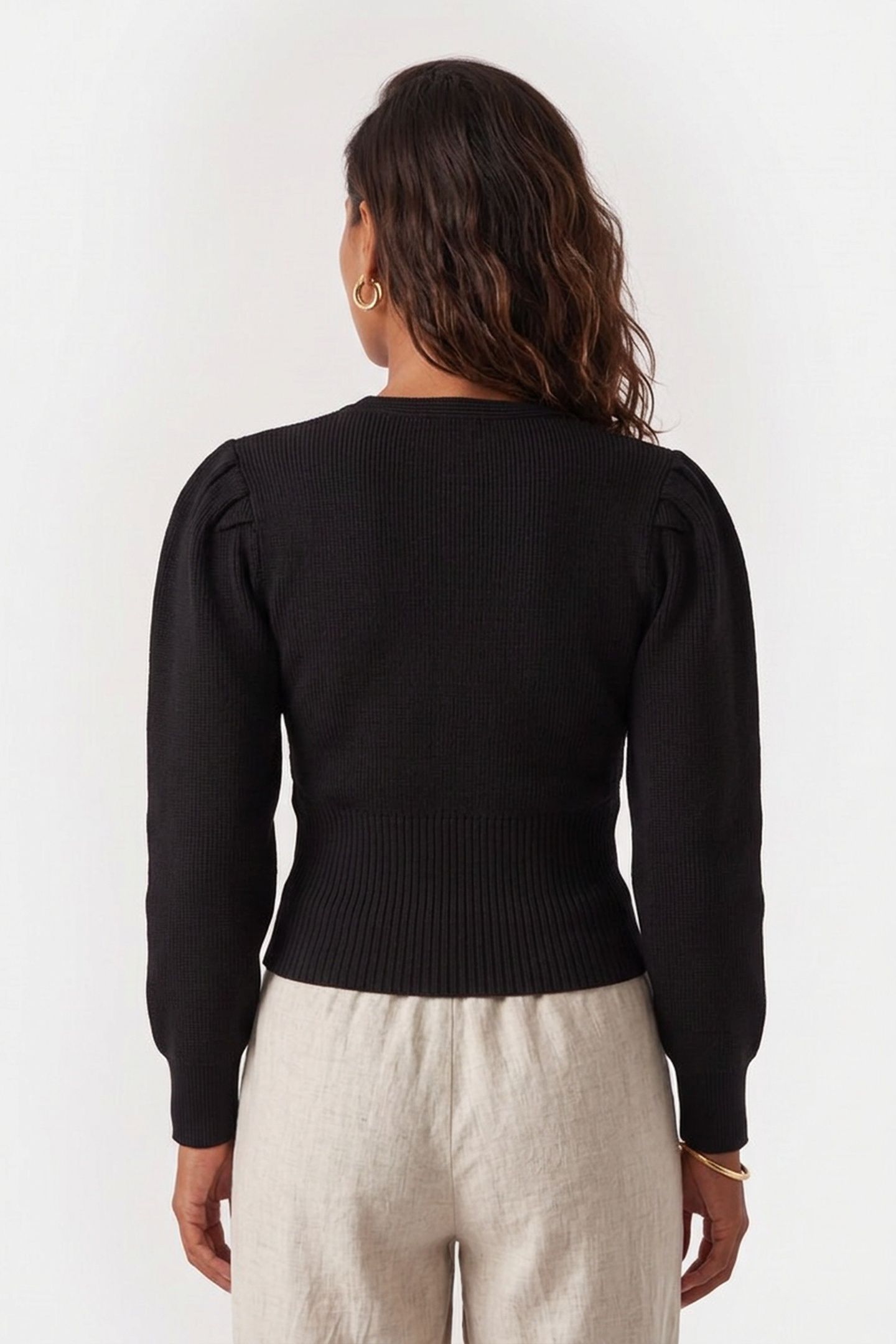 DELVINA SWEATER BLACK 2