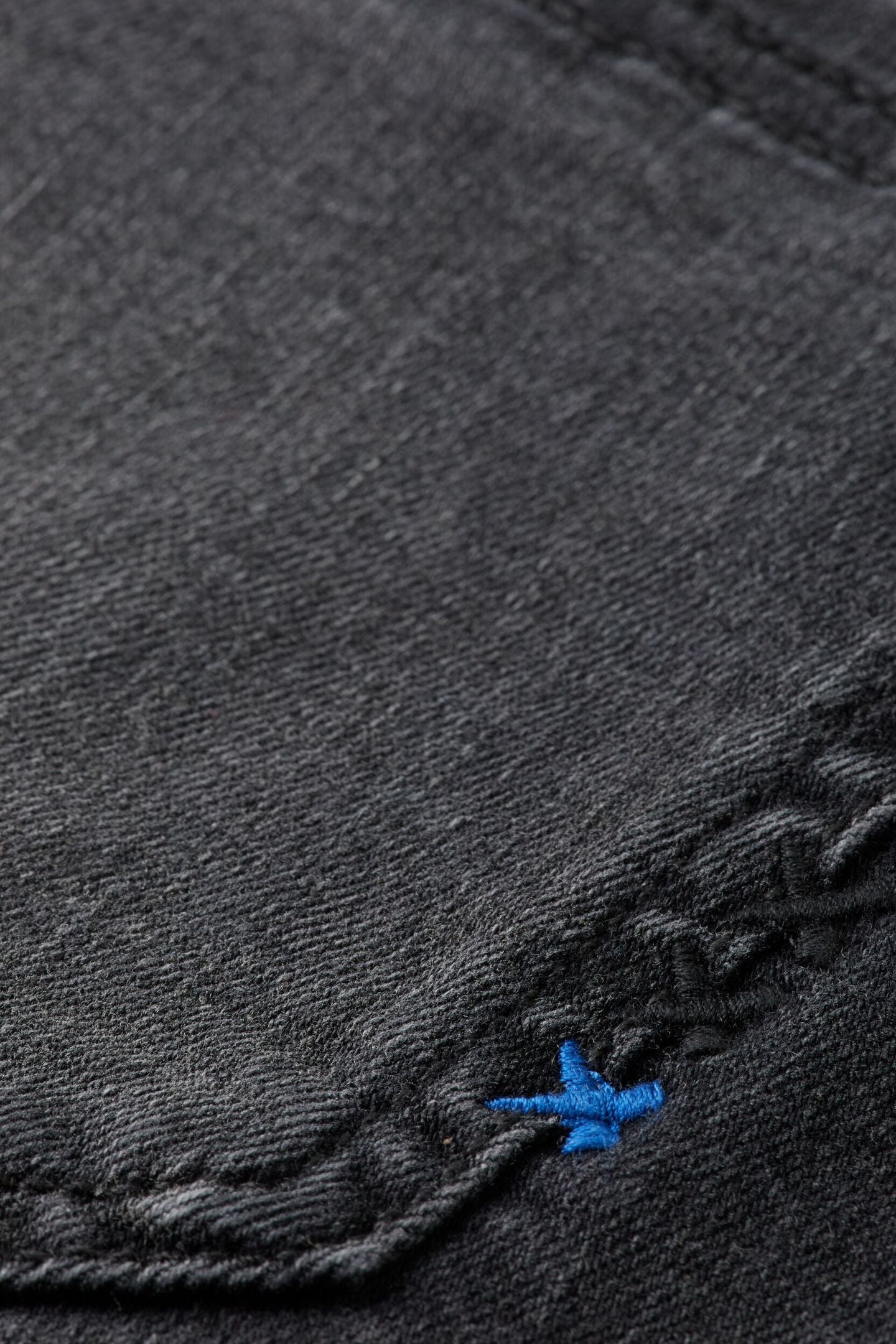 THE RAY CUT OFF DENIM SHORT BLACK NIGHT 7