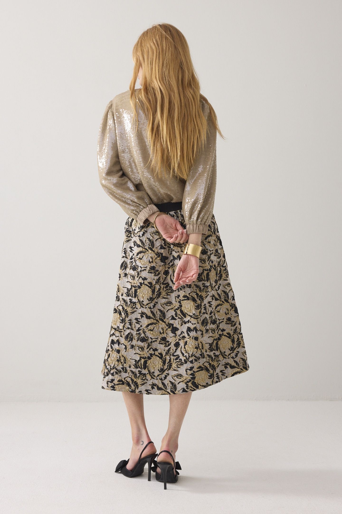 SKIRT JACQUARD BLACKS 2