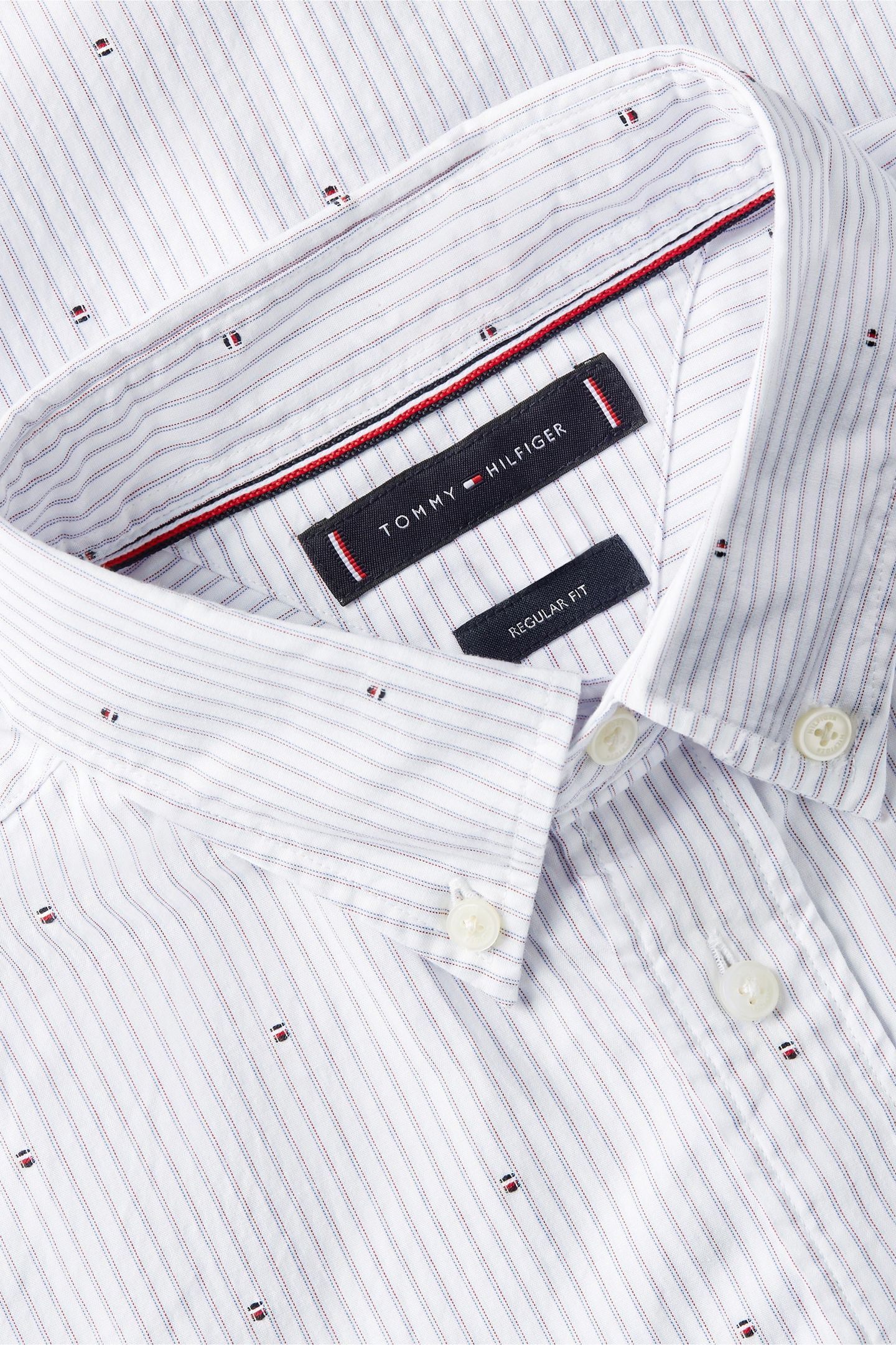 FLEX POPLIN SHIRT SWEET BLUE/STRIPE 7