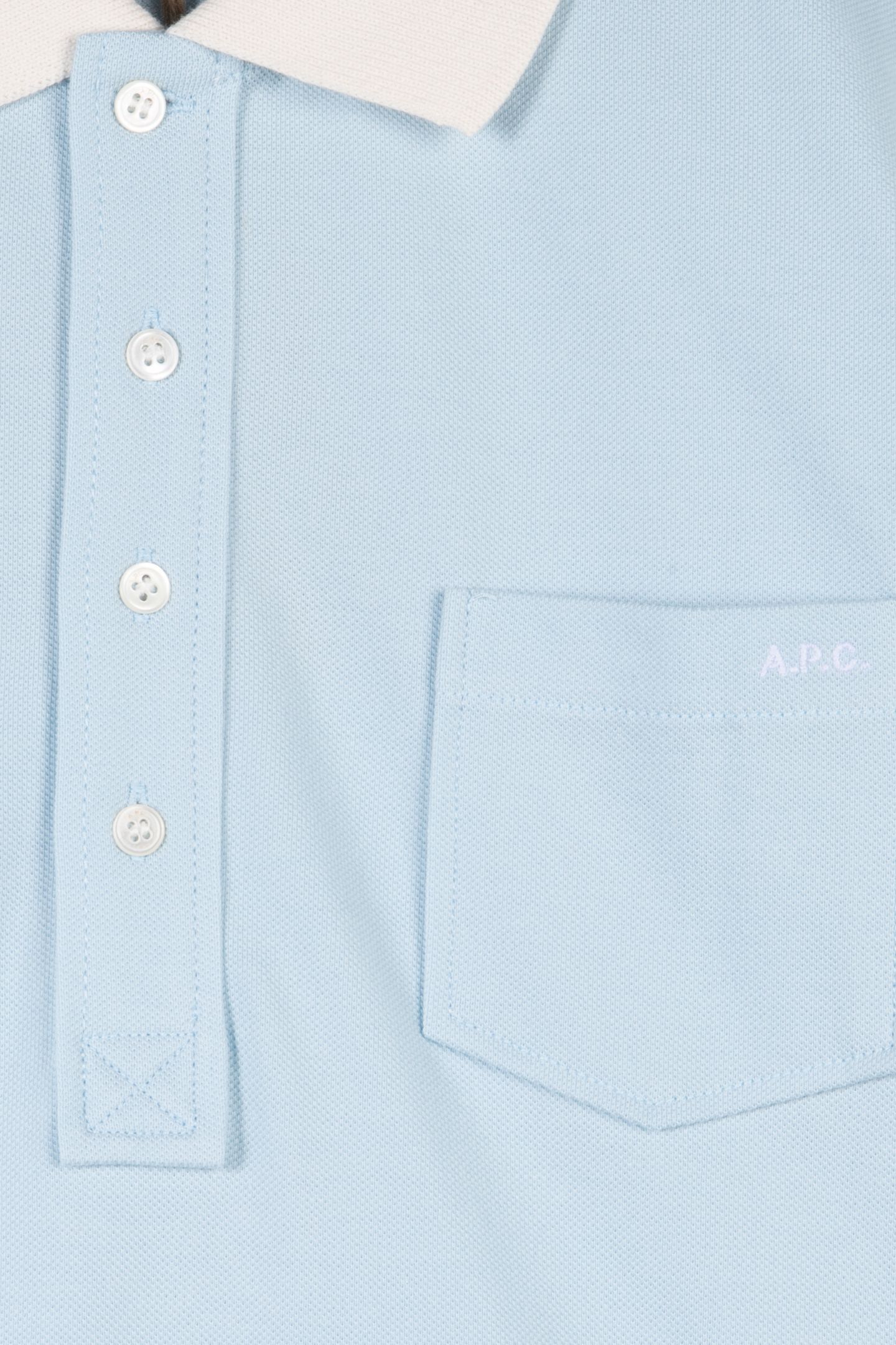 POLO SHORT SLEEVE SKY BLUE 5