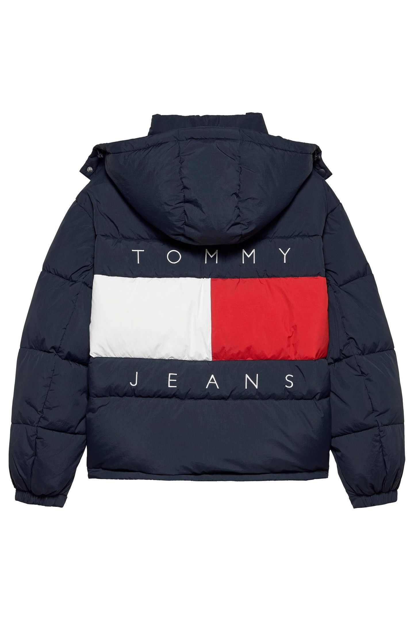 TJW OVS HOODED FLAG DARK NIGHT NAVY 3