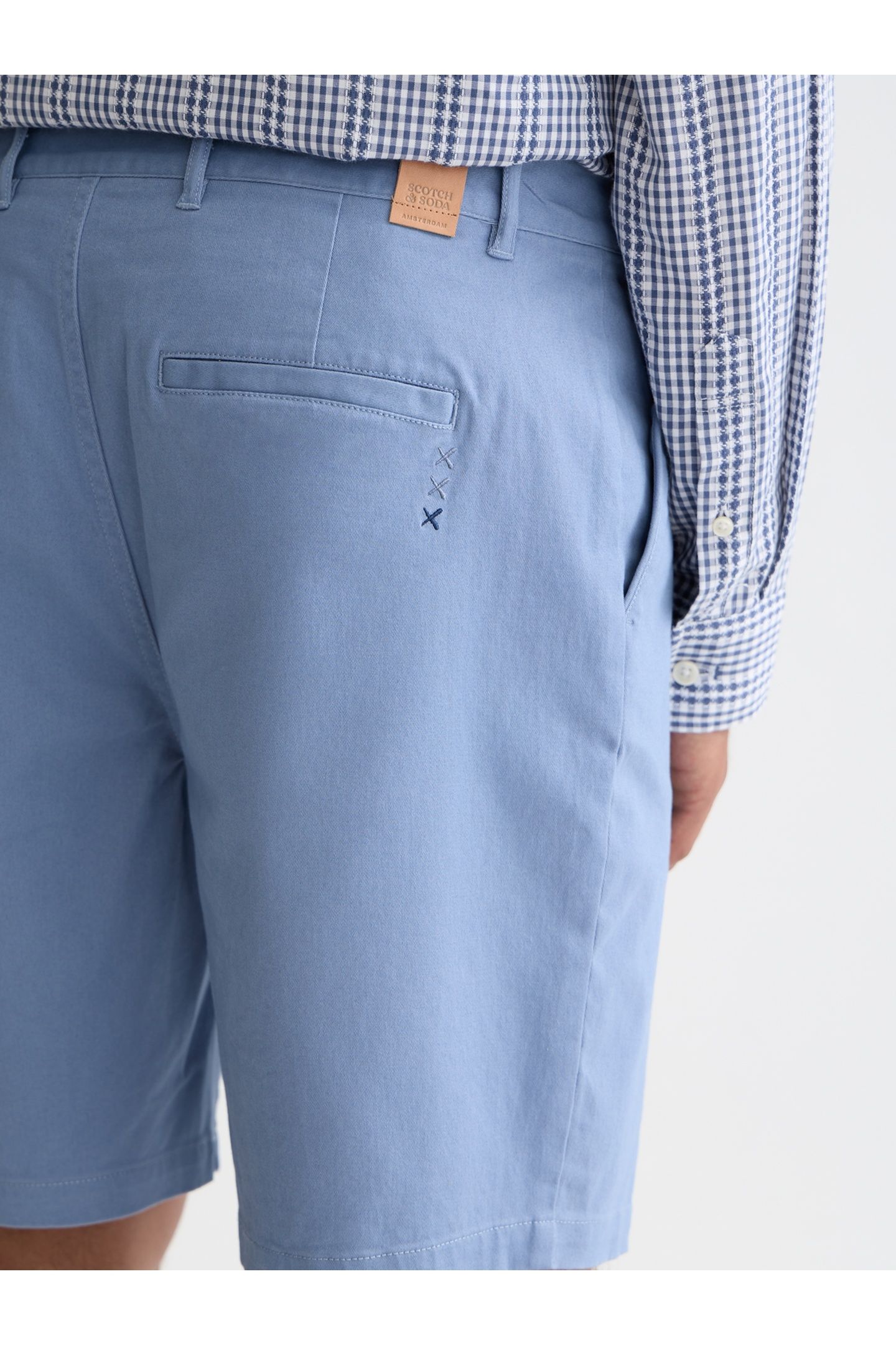 SEASONAL CORE STUART COTTON TWILL REGULAR-FIT SHORTS LIGHT P 4