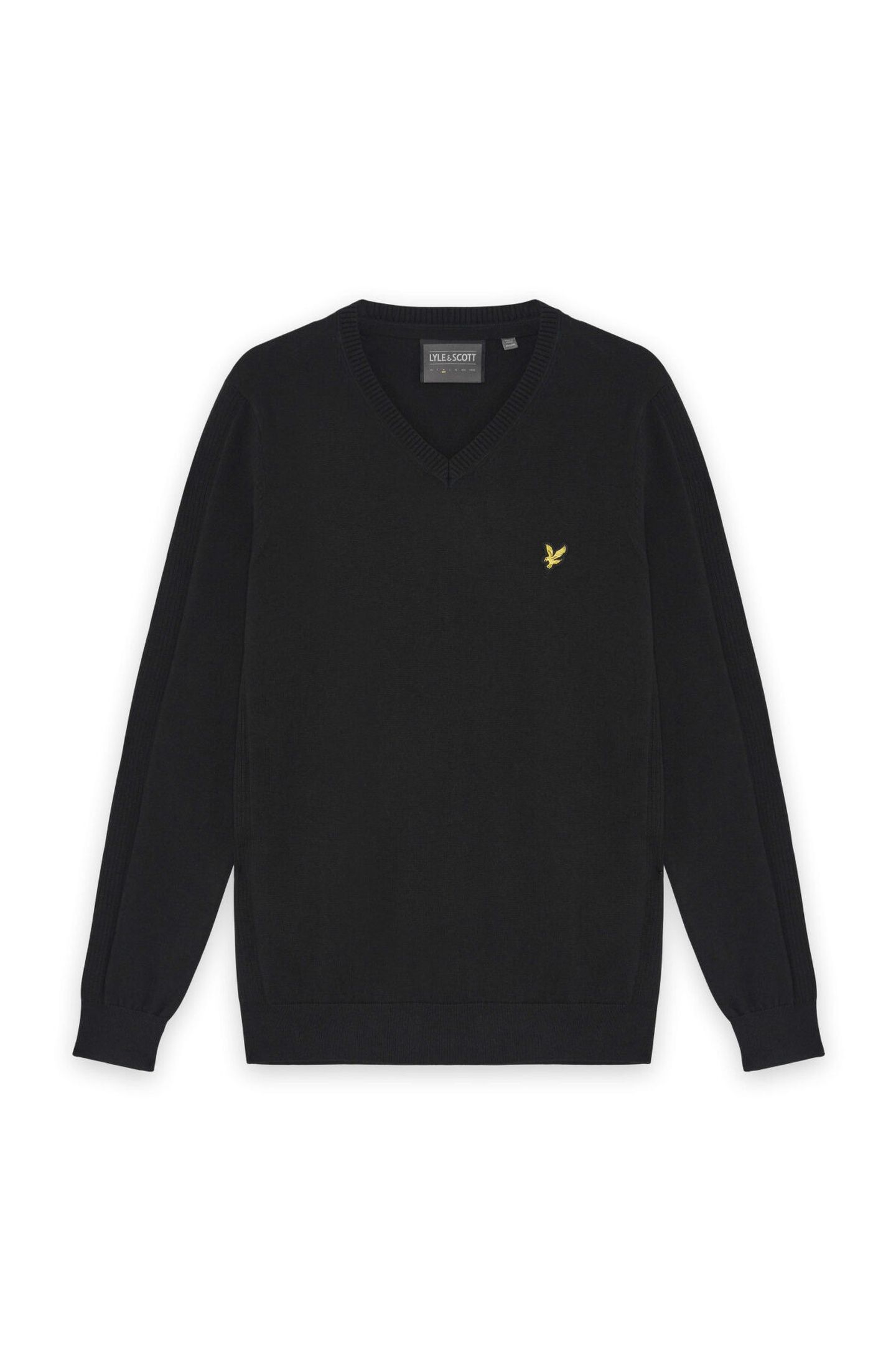 GOLF 1874 V NECK PULLOVER JET BLACK 4