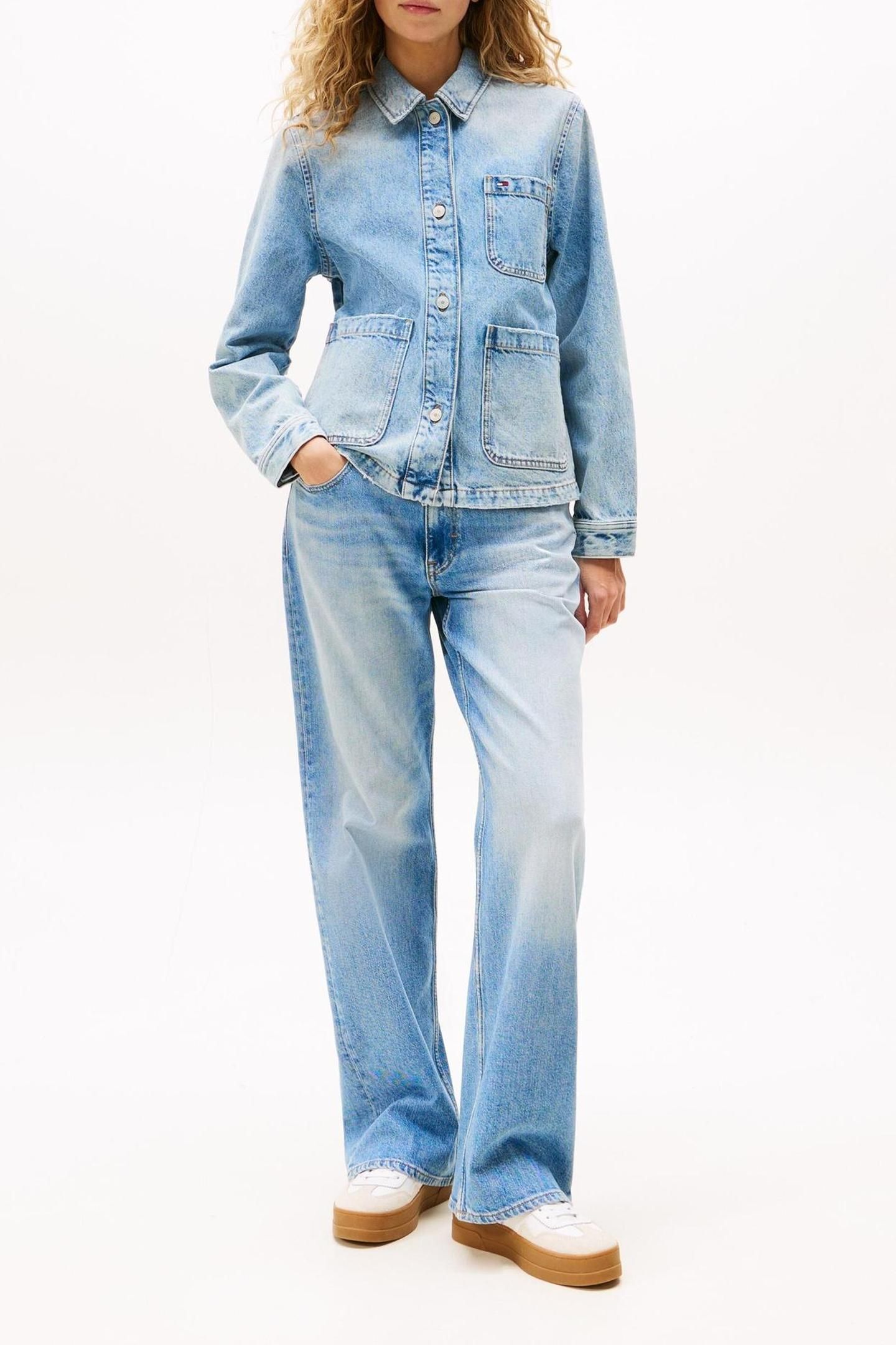 CHORE JACKET DENIM MID LIGHT BLUE 2