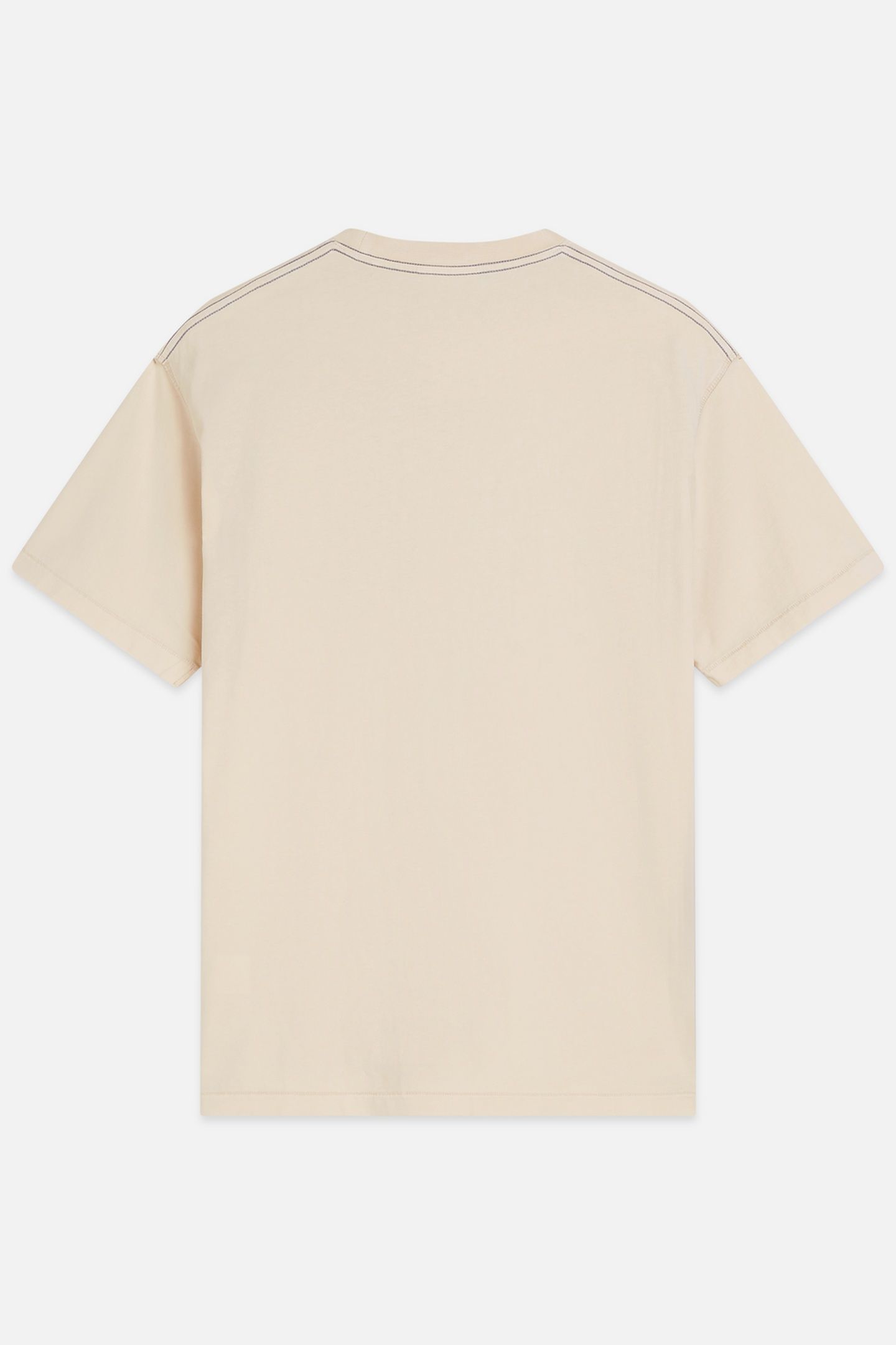 BASQUIAT ARTWORK RELAXED FIT TSHIRT LIGHT BEIGE 2