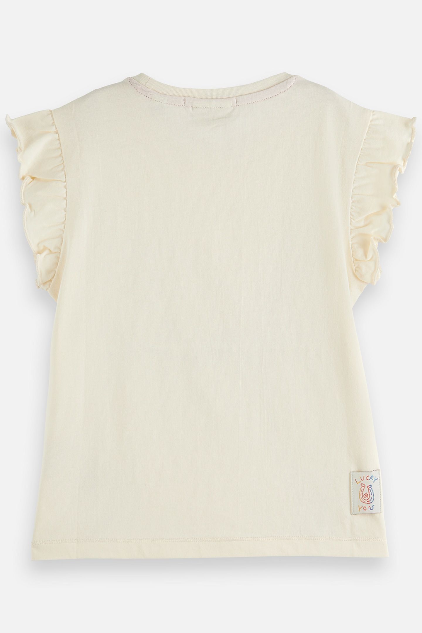 GIRLS FRONT ARTWORK RELAXEDFIT TSHIRT LIGHT BEIGE 2