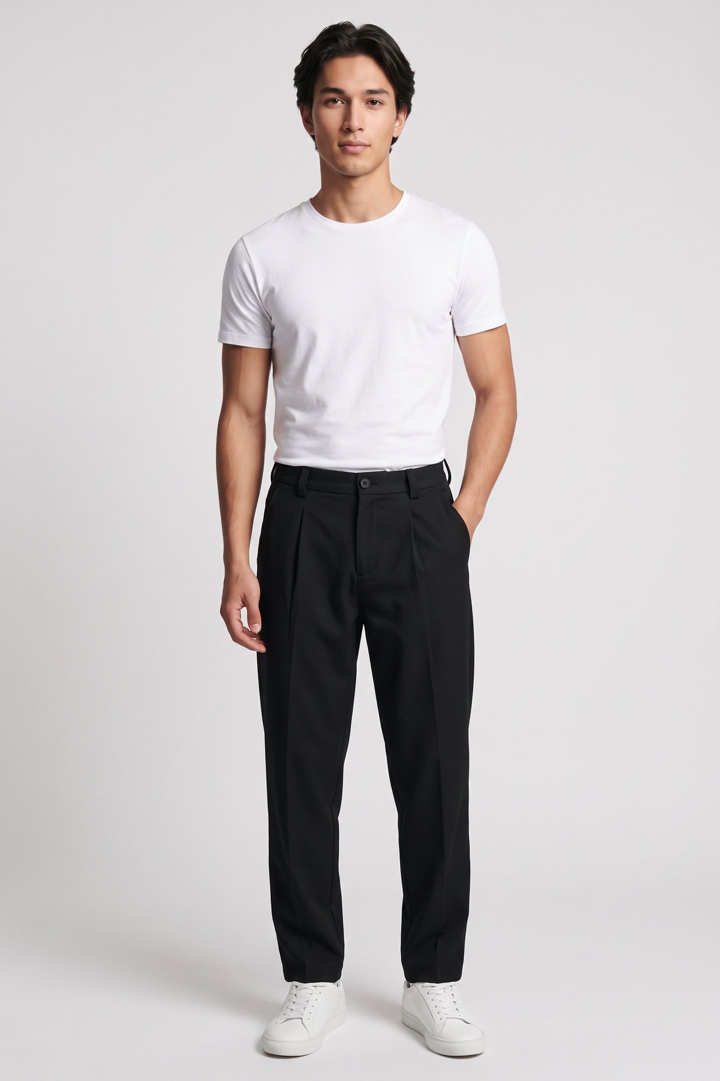 UNISEX TROUSERS RENATO BLACK 3