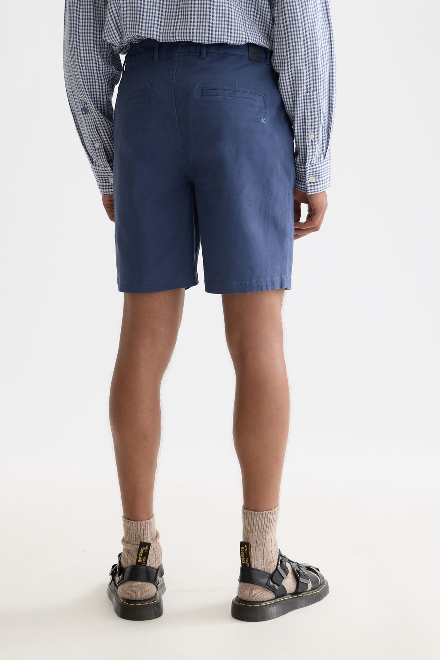 SEASONAL CORE STUART COTTON TWILL REGULAR-FIT SHORTS NAVY 2