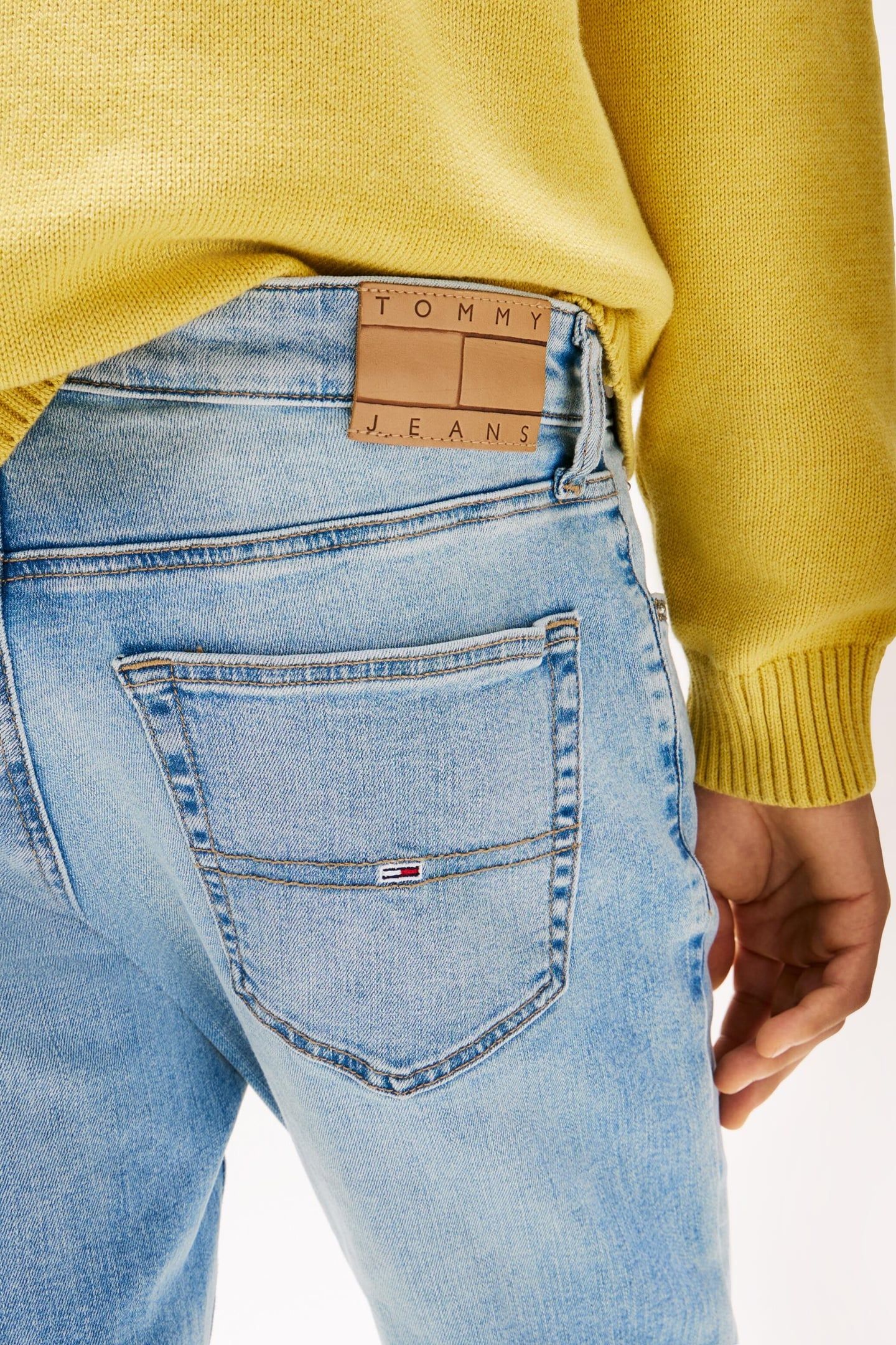 AUSTIN SLIM TAPERED BI0 DENIM LIGHT 5