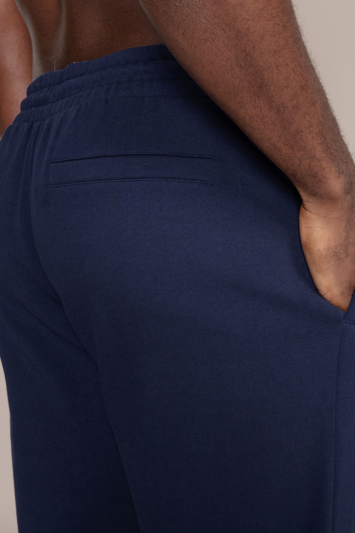 SLIM SWEAT PANTS NAVY 5