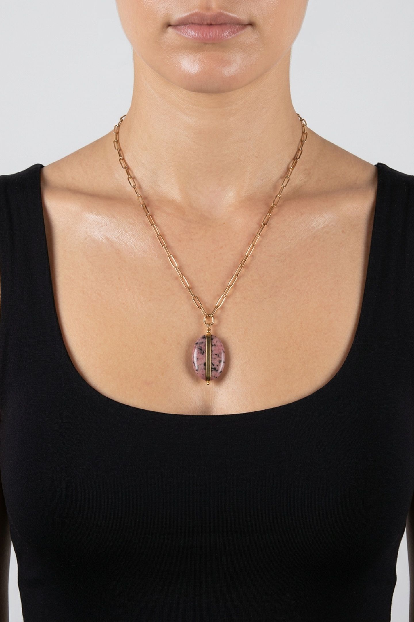 NECKLACE BIJOUX FUCHSIA 1