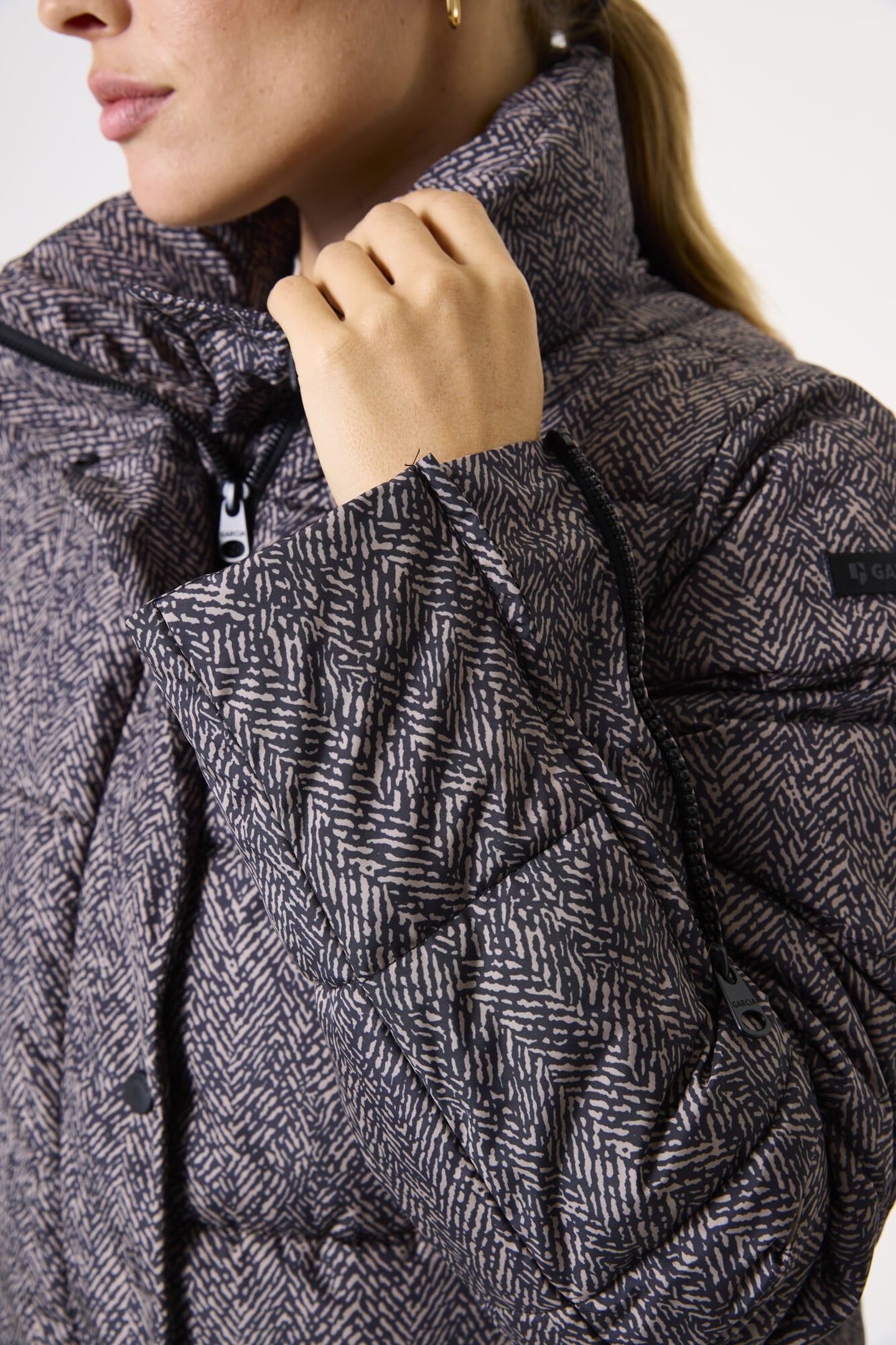 LADIES OUTDOOR JACKET WINTER TAUPE 5
