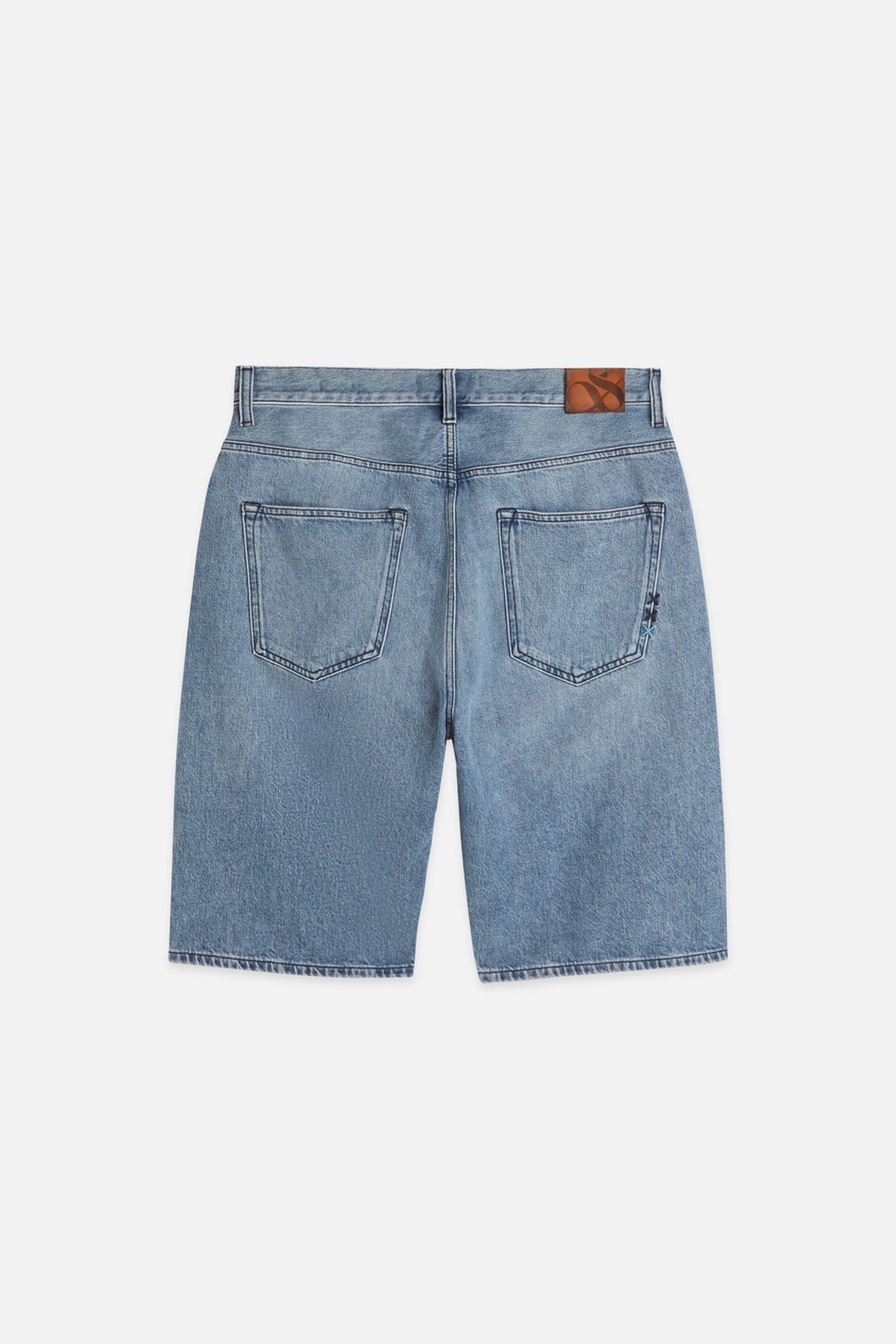 THE PITCH LOOSEFIT JEANS SHORT NAVY 2