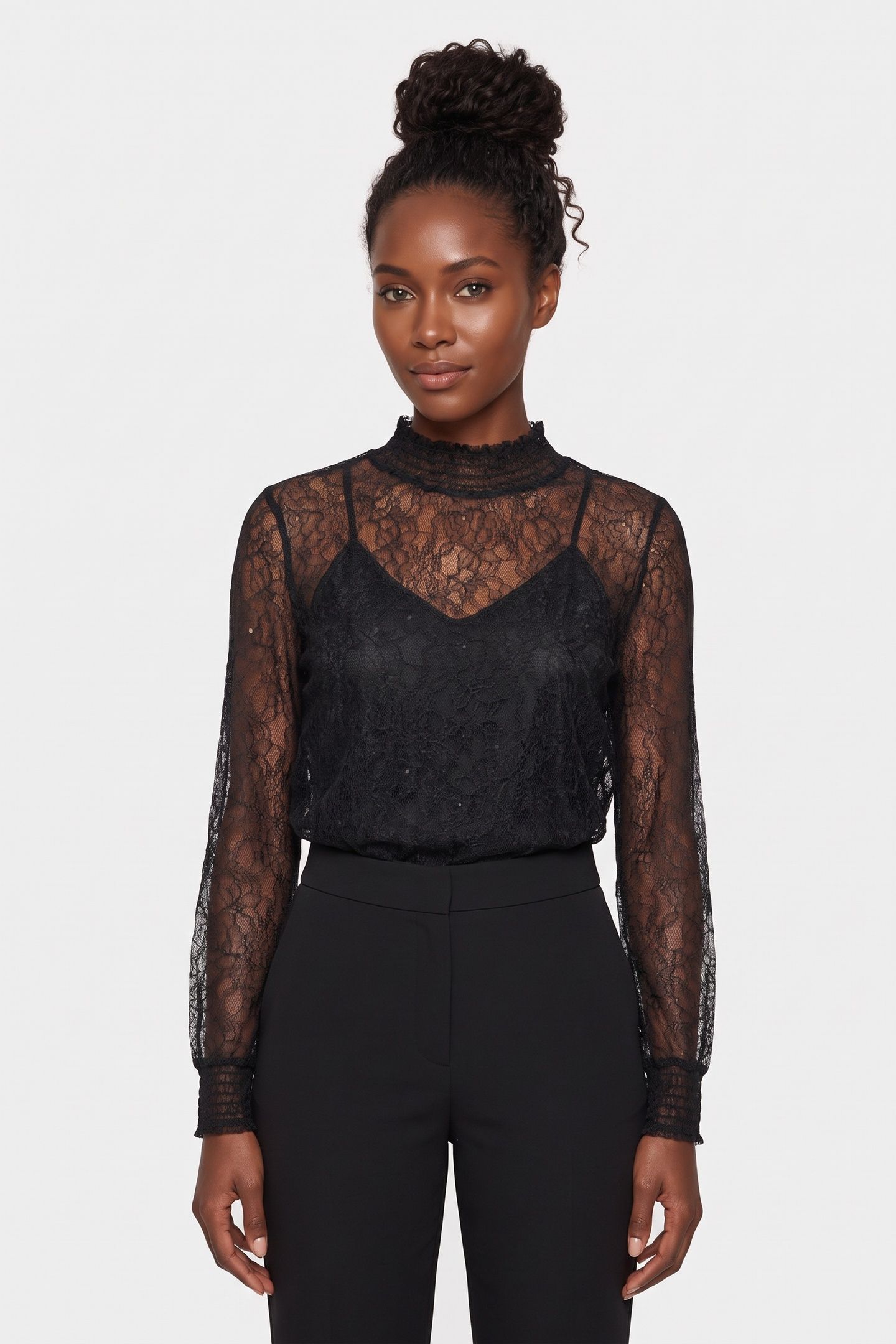 CAMILLA TOP REAL BLACK 2