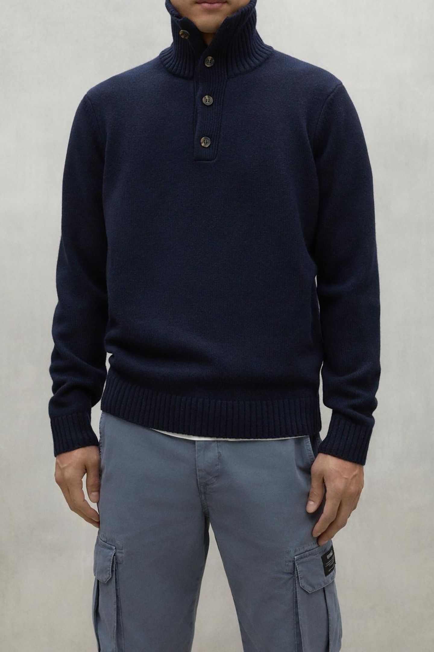 IDESIAALF KNIT DEEP NAVY 1