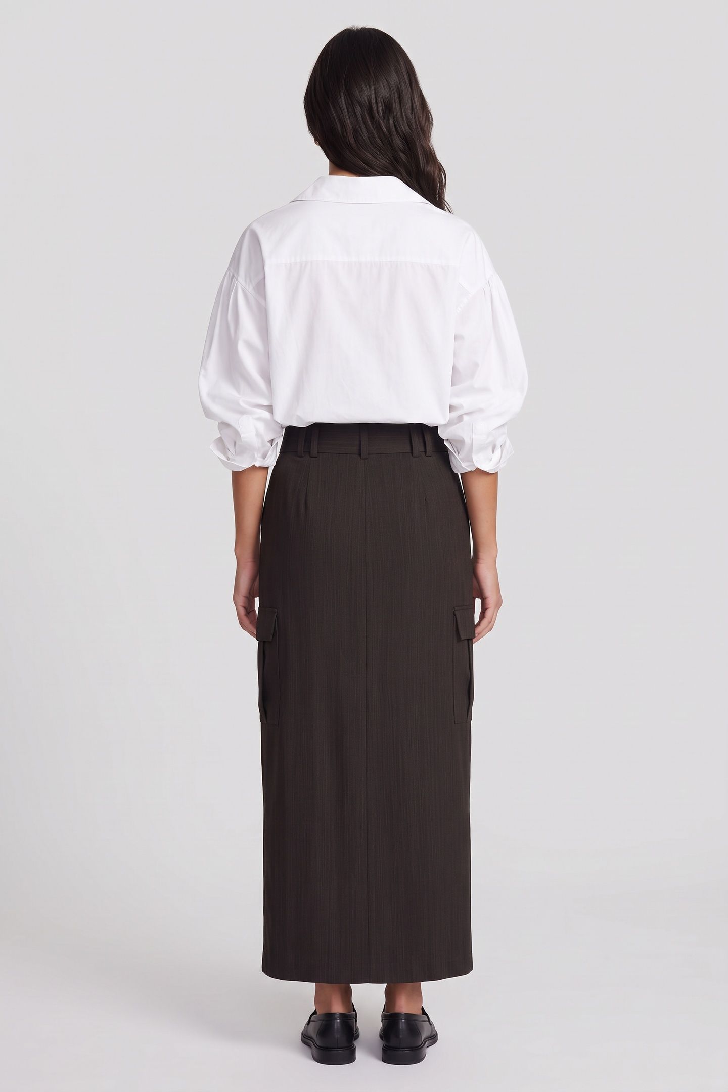 SYBILLE SKIRT DARK GREY 4