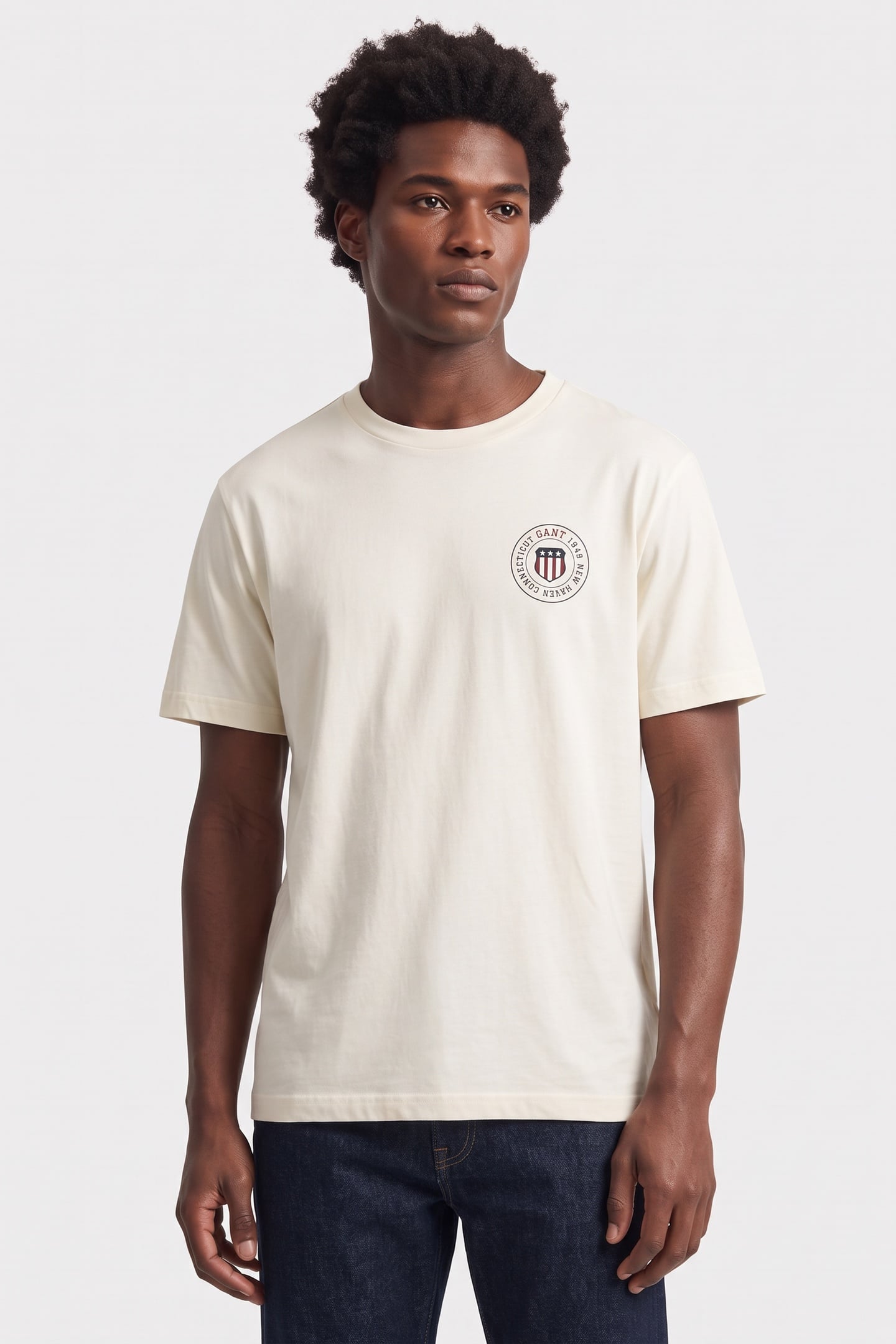 GRAPHIC SS T-SHIRT CREAM 1