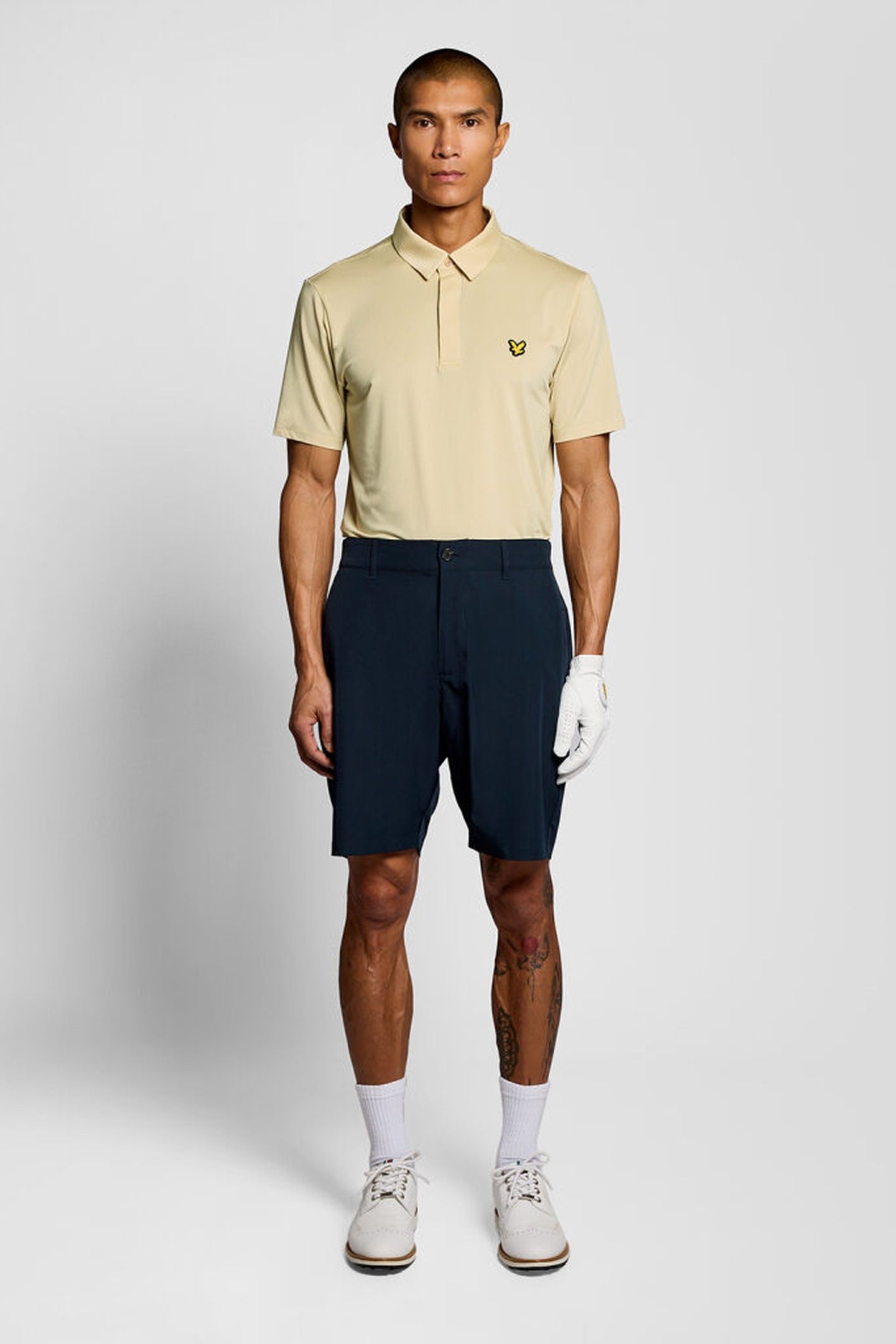 GOLF CONCEALED PLACKET POLO SHIRT MOJAVE 3