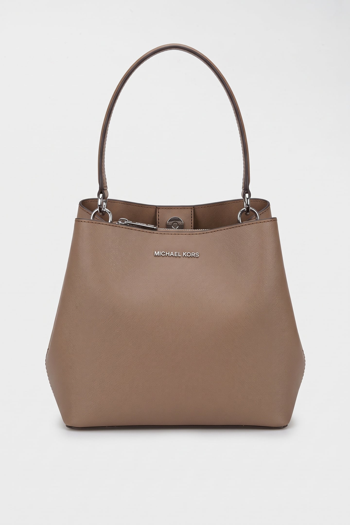 MEDIUM BCKT SHOULDER BAG DRIFTWOOD 1