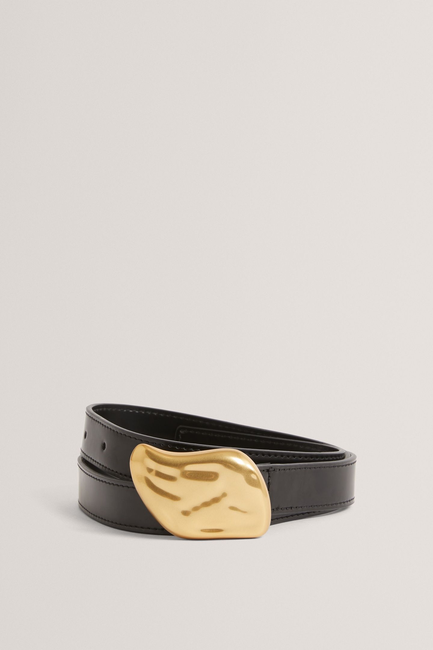 STATEMENT HARDWARE BUCKLE BELT BLACK 1