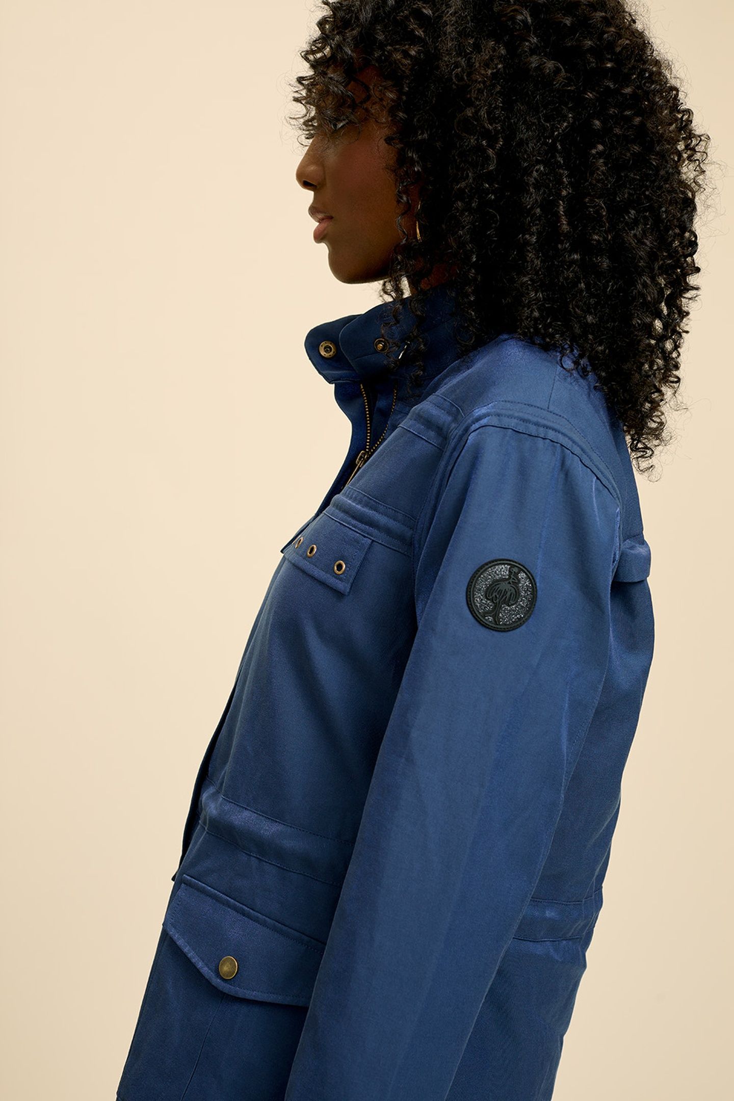 DIVINE _ IRIDESCENT COSMOS BLUE PARKA 4