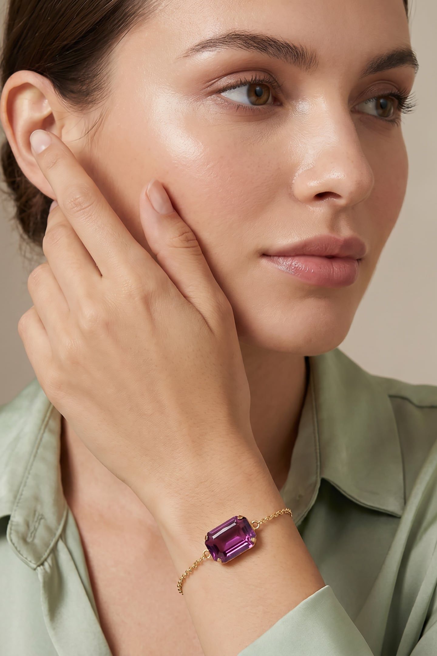 LADY DI BRACELET LIGHT ROSE PINK 3