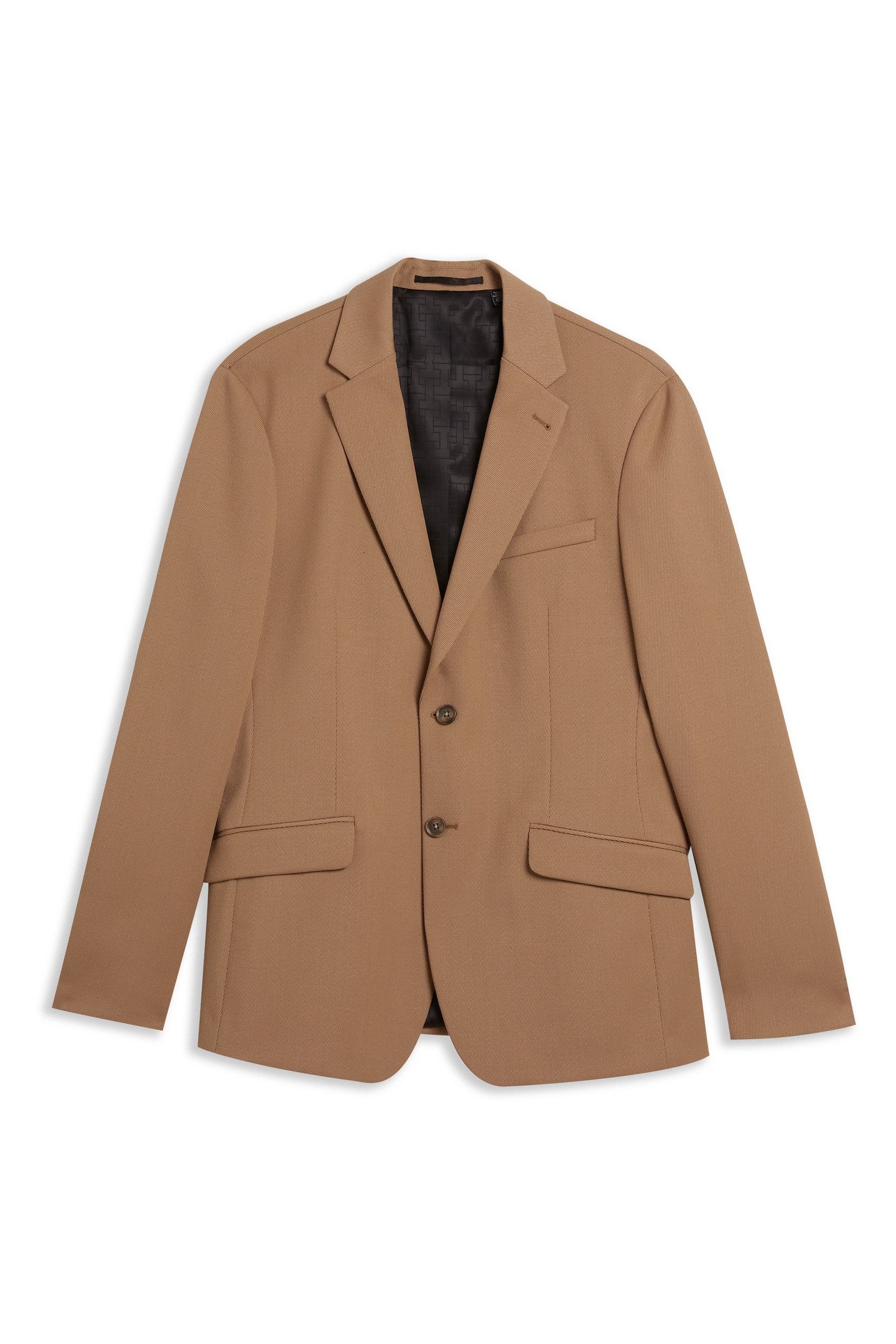MMJ NALFANJ CAVALRY TWILL SB2 BLAZER TAN 3
