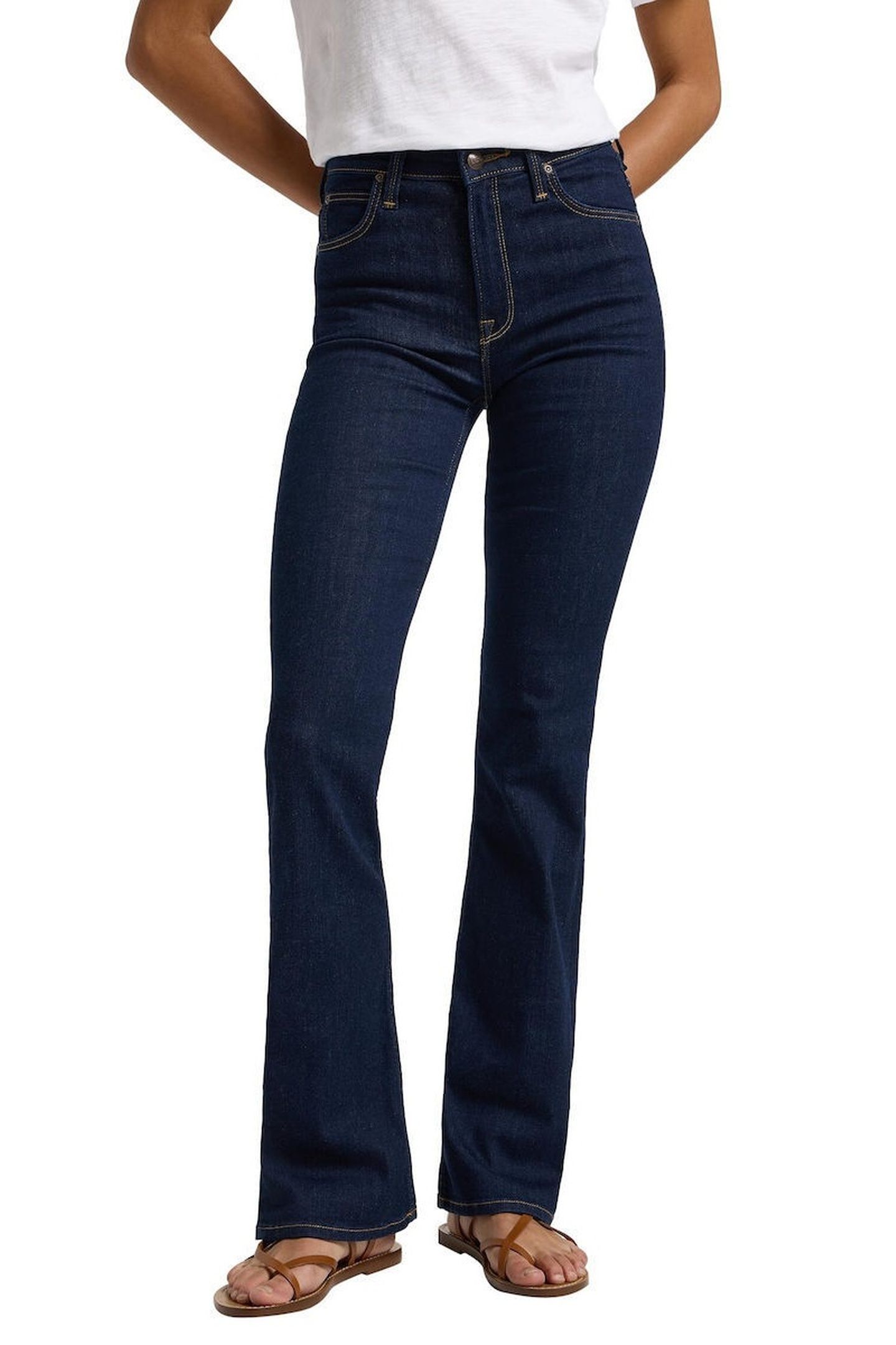 BREESE BOOT ONE WASH BOOTCUT JEANS DENIM BLUE 1