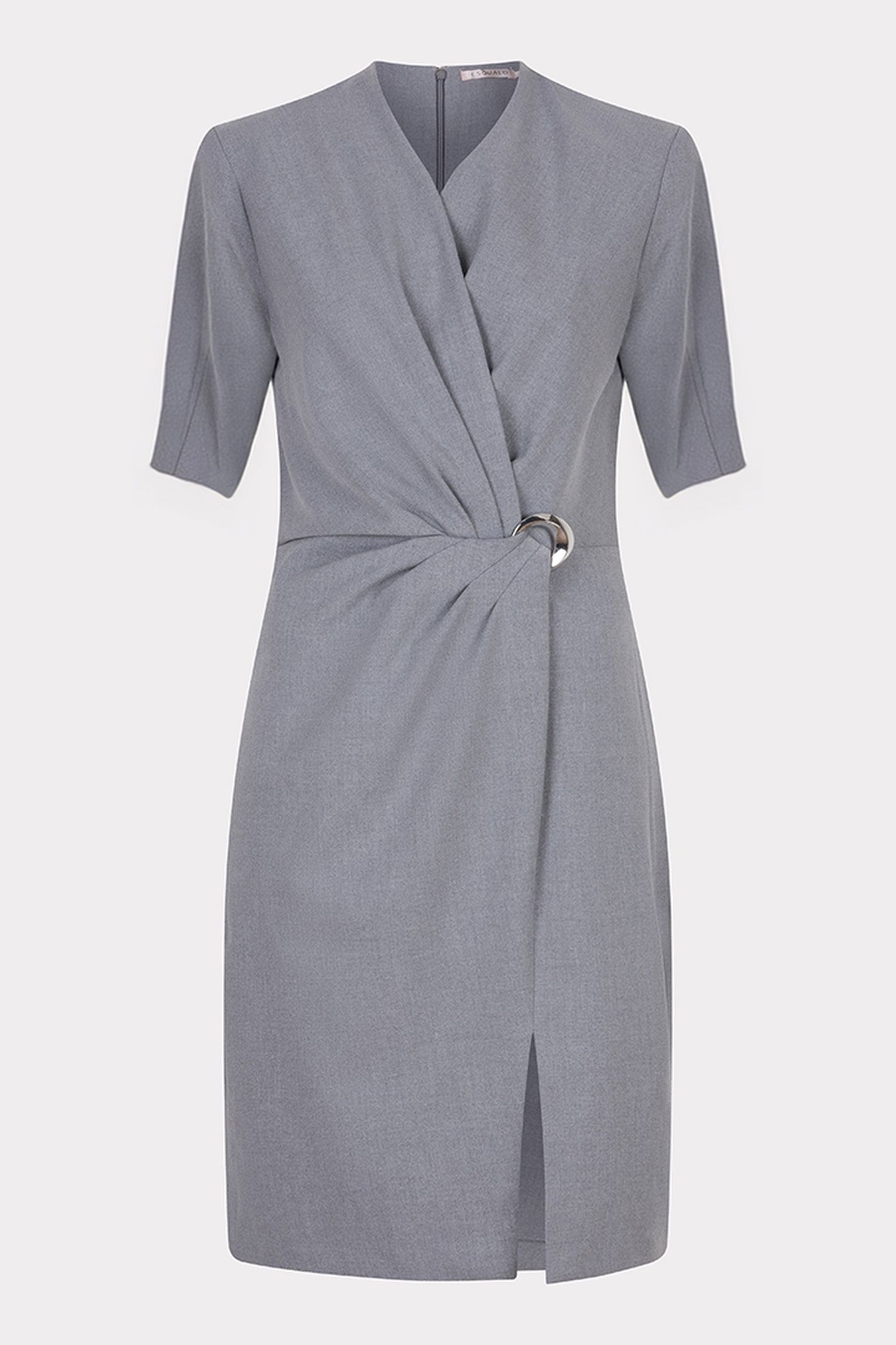 DRESS BUCKLE S/SLVE LIGHT GREY MELANGE 5
