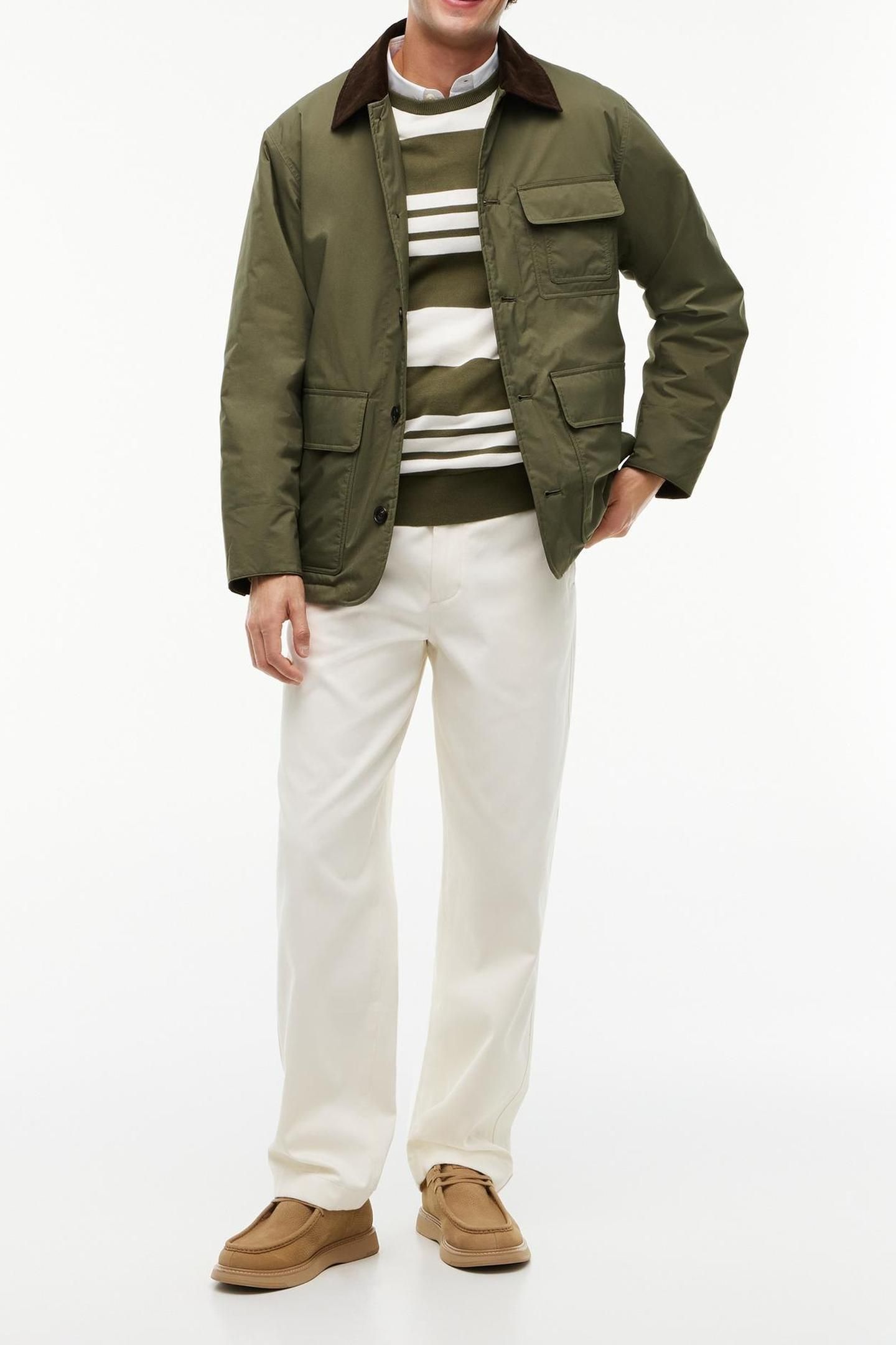 SURPLUS PADDED BARN JACKET GREEN 3