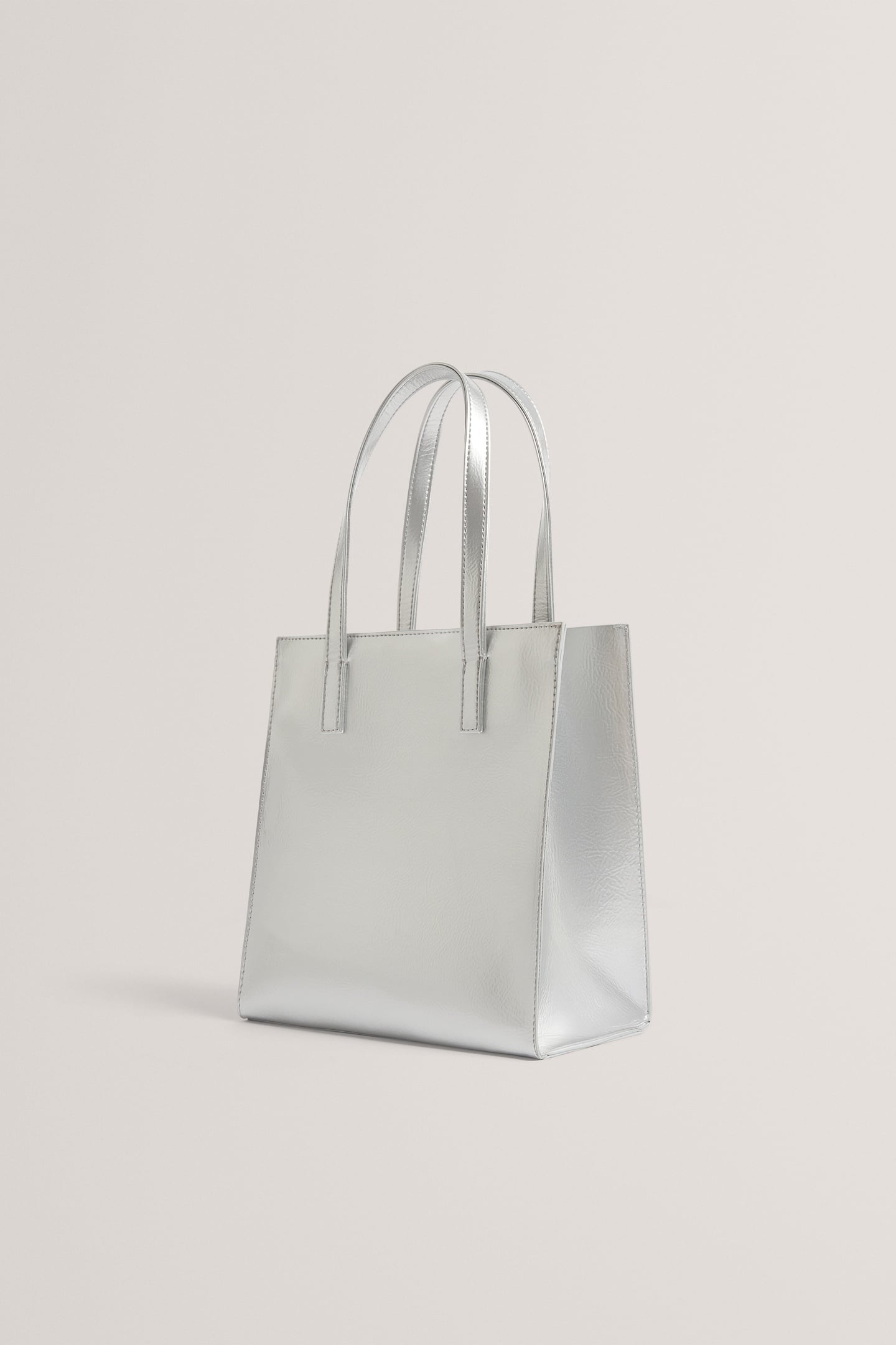 CRINKLE ICON SMALL SILVER 2