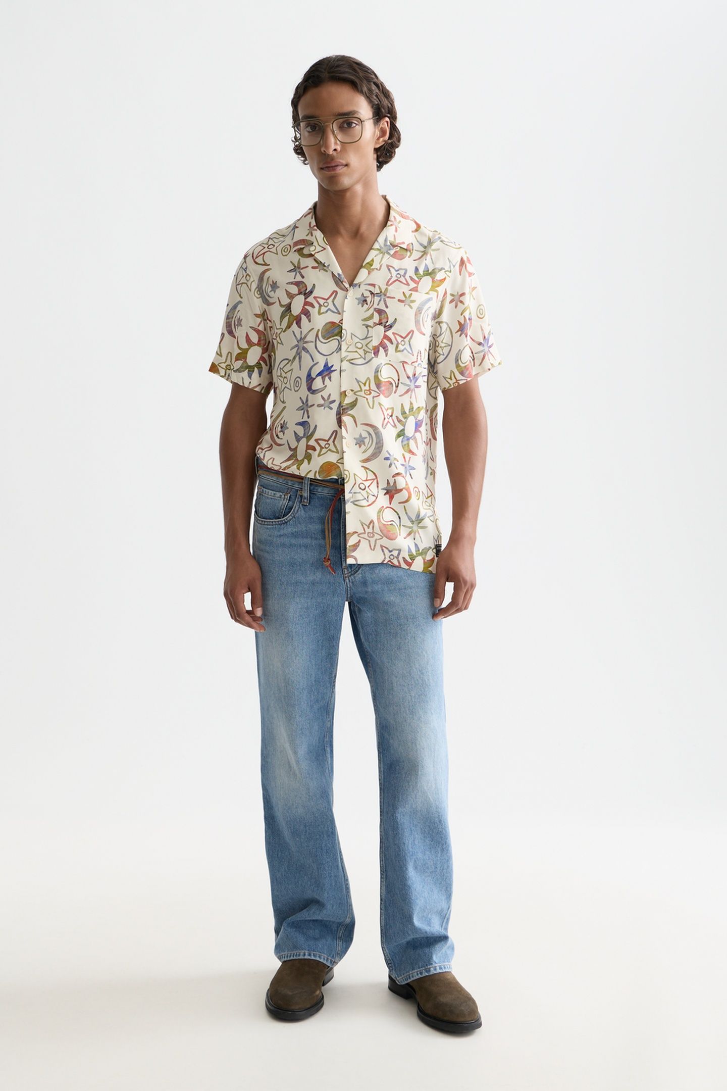 THE BEAT 70S INSPIRED BOOTCUT NAVY 3