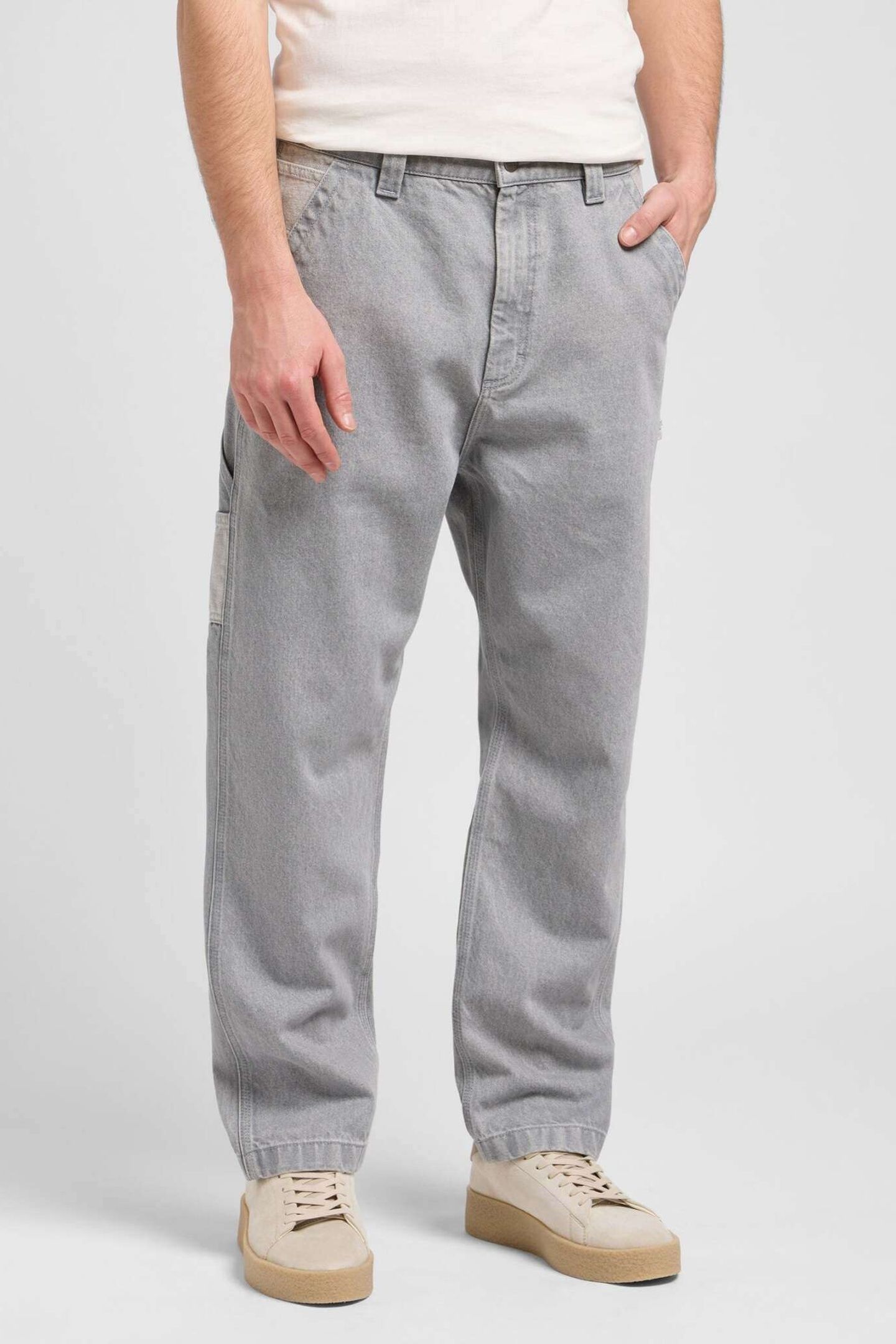 SLOUCHY STR CARPENTER GEMINI GRE RELAXED STRAIGHT JEANS DENI 1