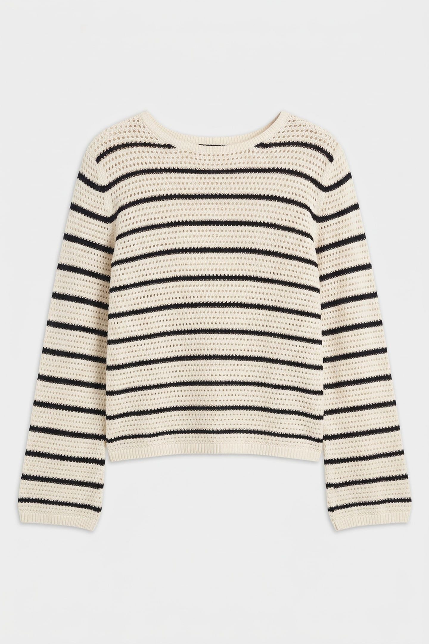 POINTELLE CROCHET IVORY PETAL/DARK NIGHT NAVY 3