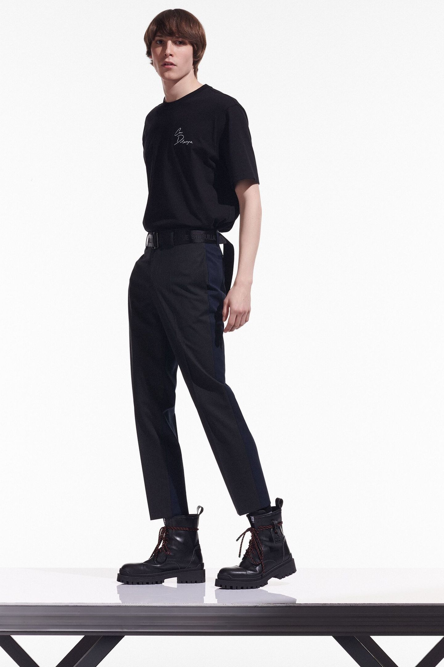 KLXCD TWO-TONE PANTS DARK GREY/NAVY 2