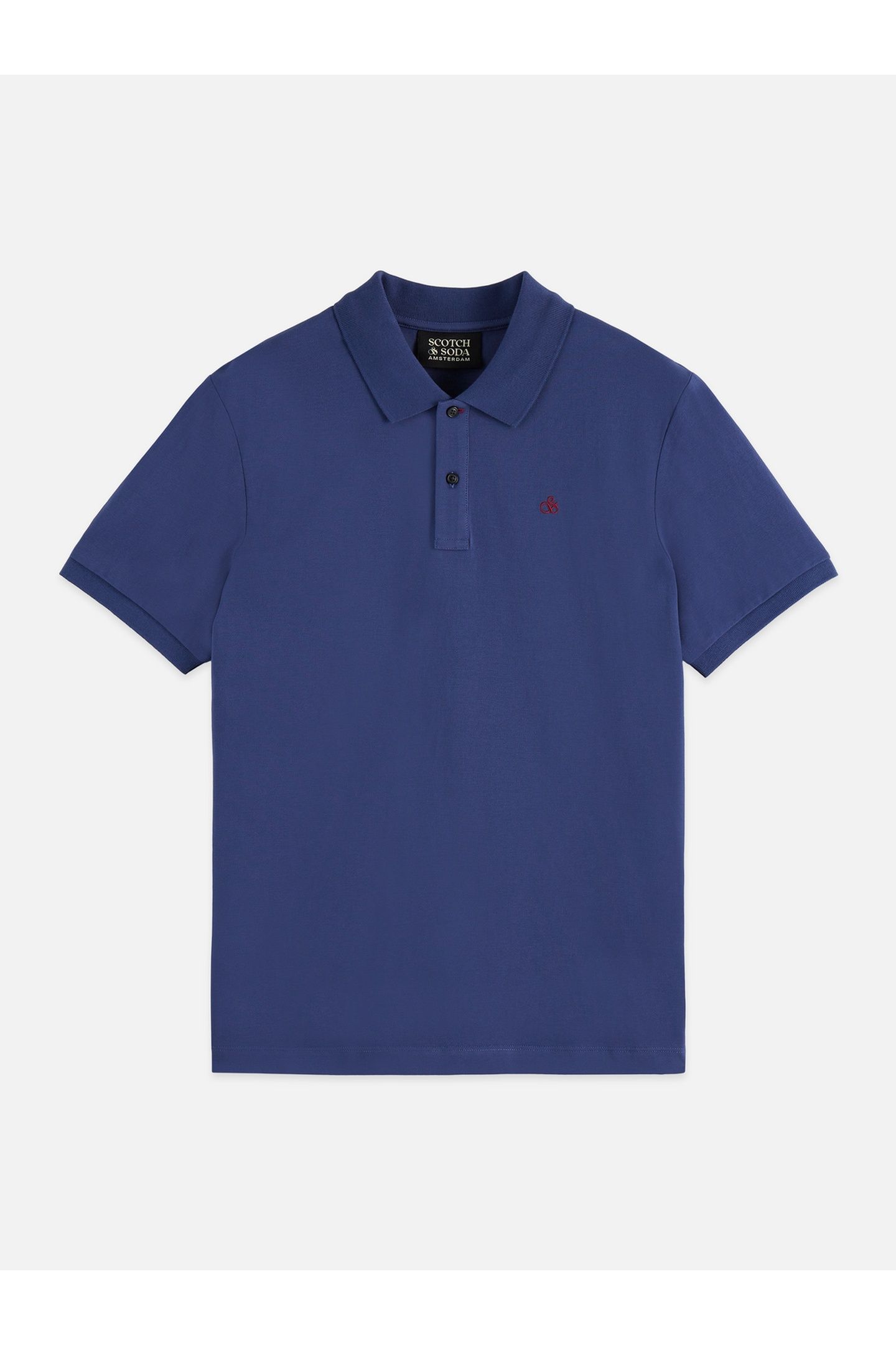 SEASONAL CORE PIQUE CHEST LOGO POLO NAVY 1